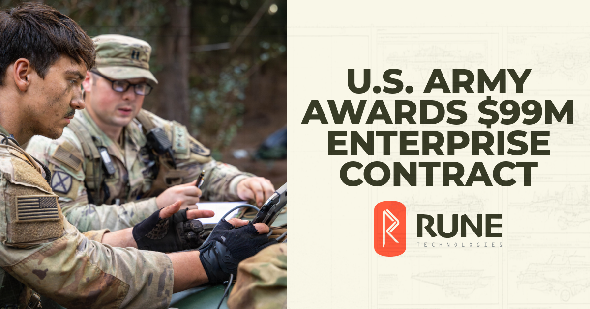 U.S. Army Awards Rune Technologies with $99M Army Contract for AI-Powered Predictive Logistics Platform