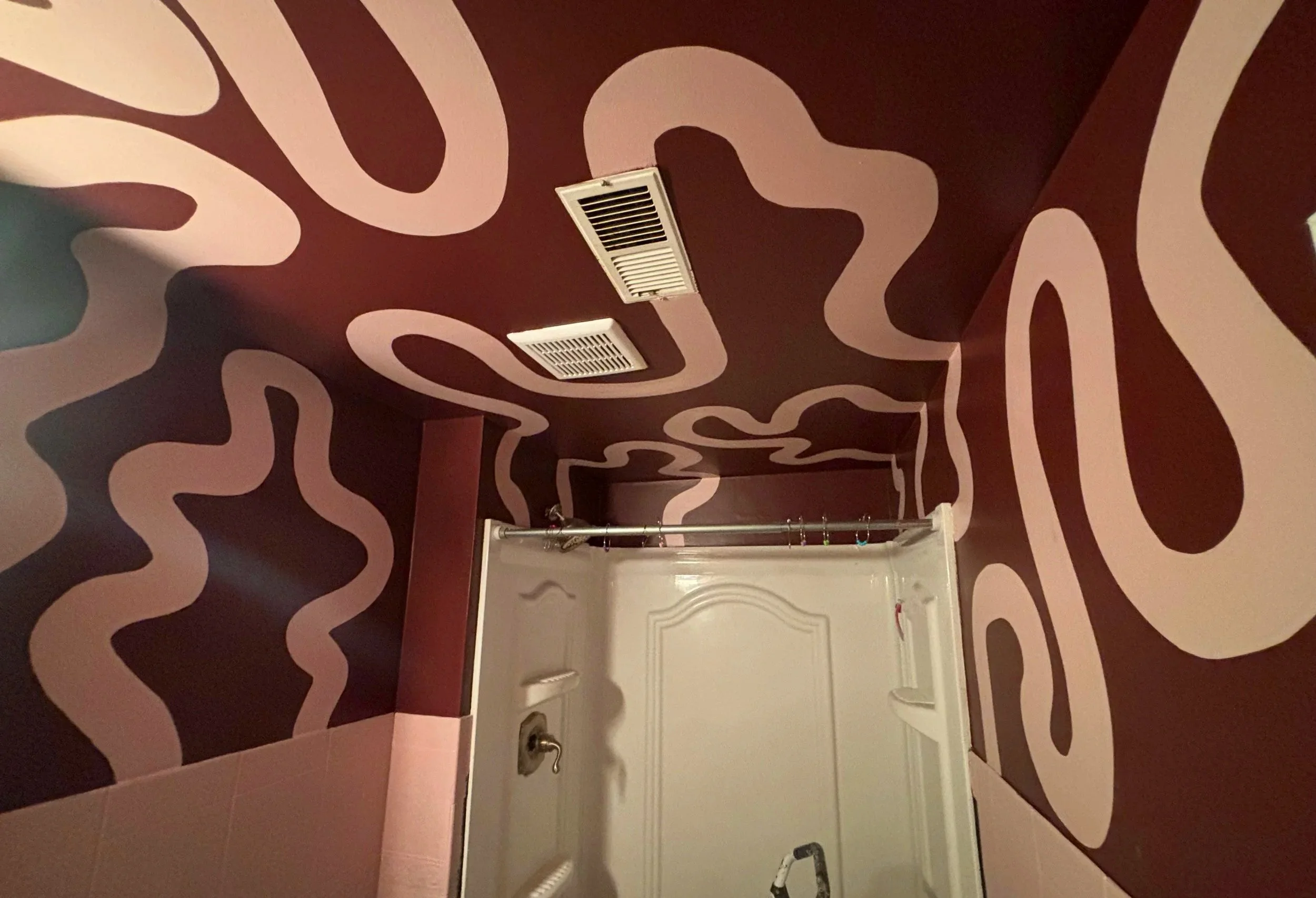 Bathroom Squiggles, Wheaton.