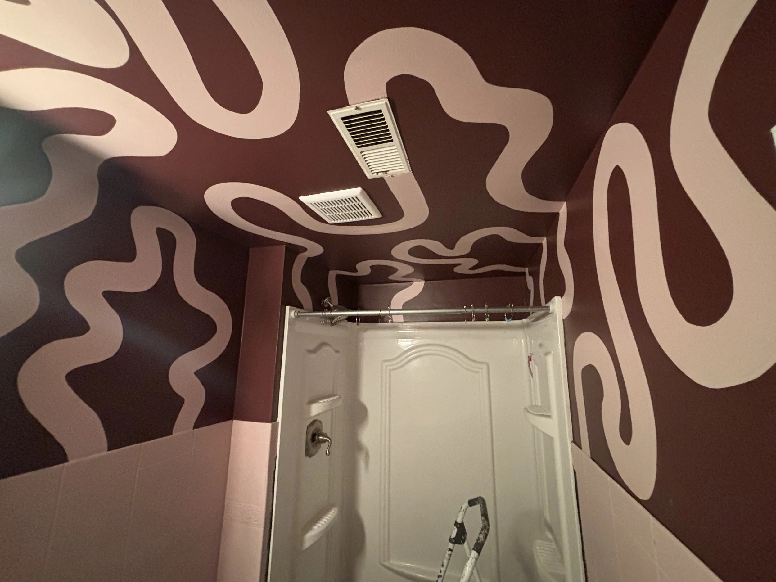 Bathroom Squiggles, Wheaton.