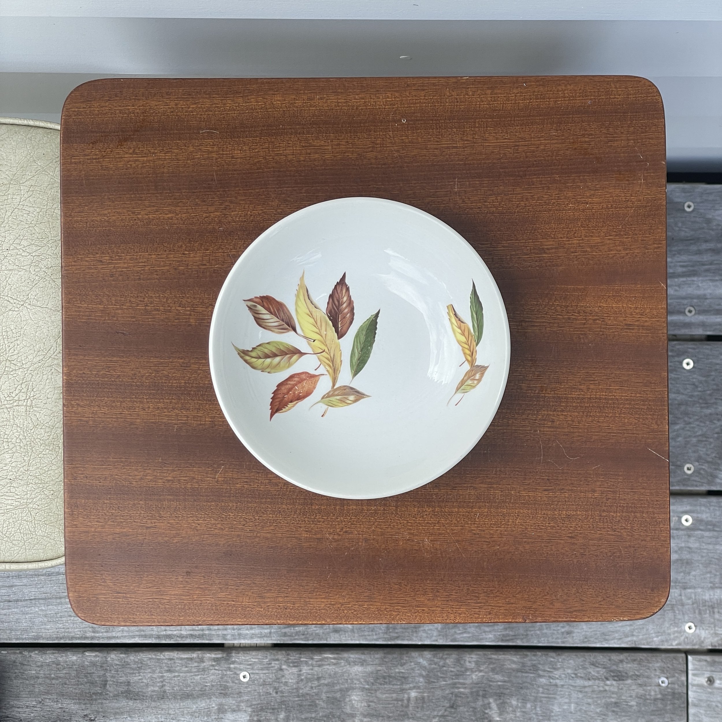 Golden Fall Pat. 727 Bowls Pair