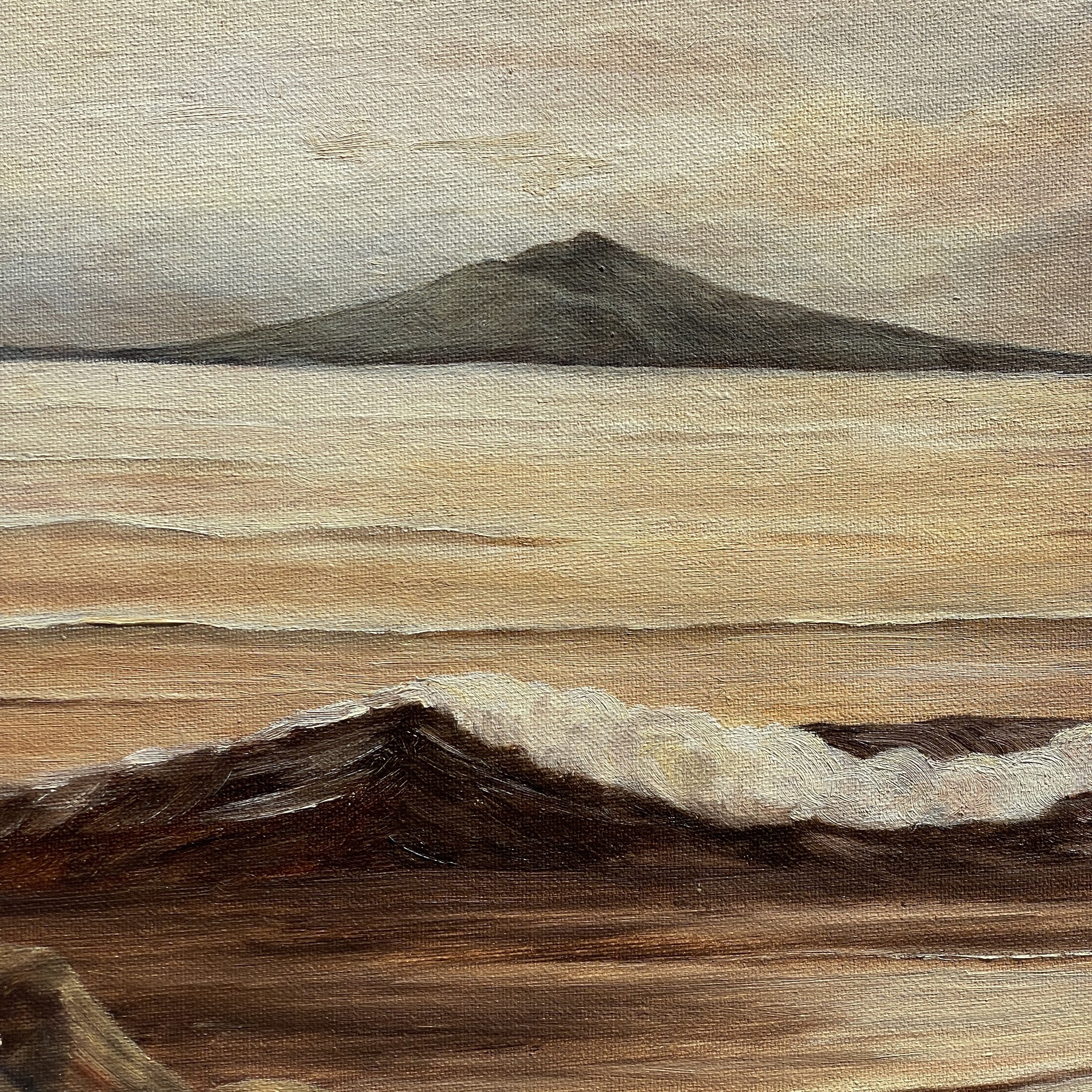 Rangitoto Painting by M.Weir