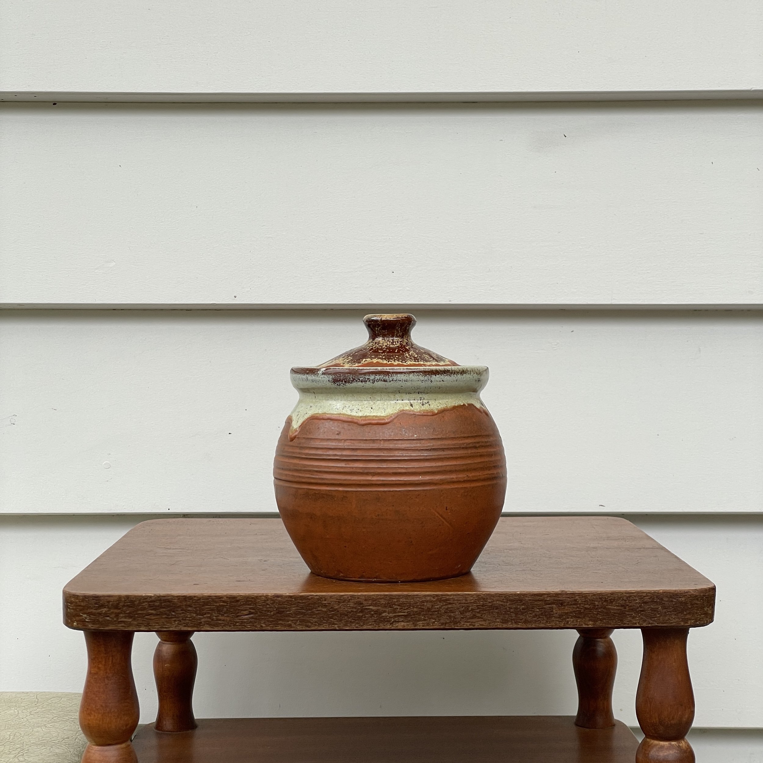 Beach Artware Lidded Jar