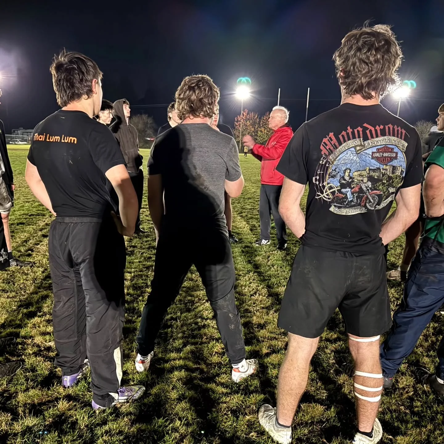 Gary Dukelow came to coach the U18's last night for a body position and technique session. What's the best advice you've received from Gary?!