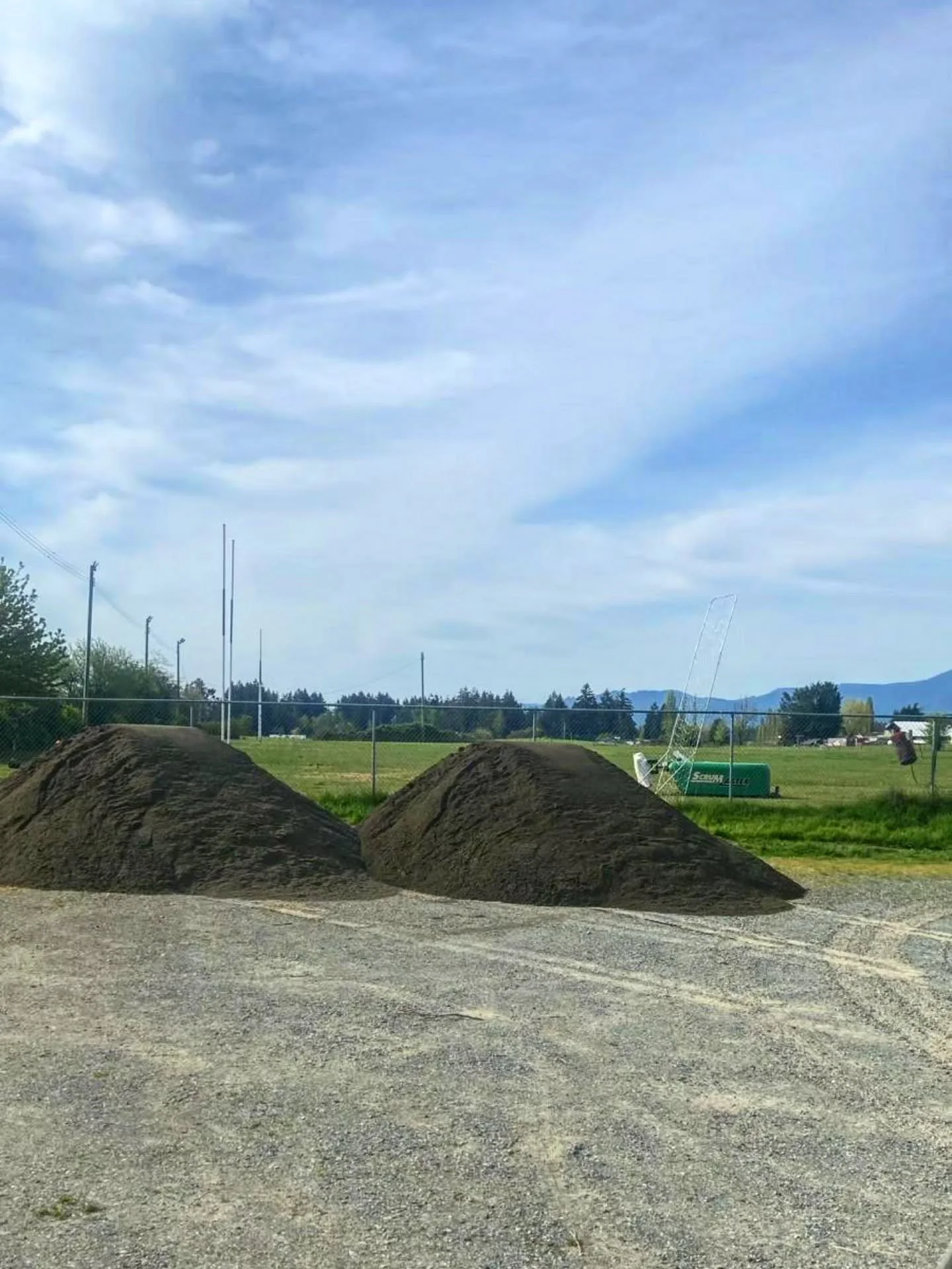 We've got sand!! Did you know we own the property and do all of this field maintenance ourselves?! 
Cowichan Rugby is committed to growing the game at the Grassroots level while also maintaining our grounds with fundraising and volunteers. We've been