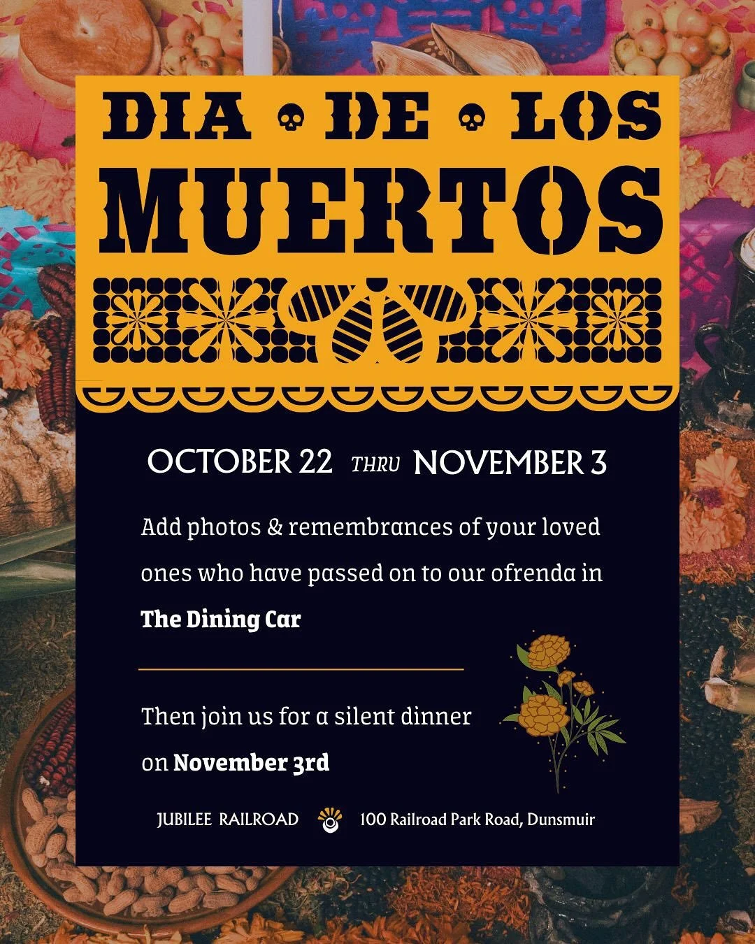 This weekend:
🕯️ Immerse yourself in the vibrant spirit of Dia de los Muertos as we celebrate and honor those who came before us
💫 Uncover insights, heal old patterns, and connect with your soul&rsquo;s wisdom in a guided journey with spiritual hyp