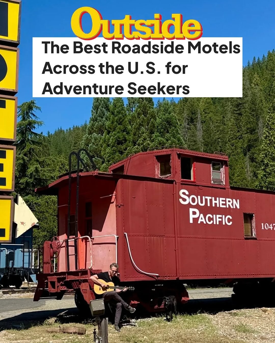 Tickled to find Jubilee Railroad on this list of &ldquo;carefully chosen motels reinvented for the adventurous road-tripper.&rdquo; Thank you @outsidemagazine for naming us one of the best!

🔗 in bio