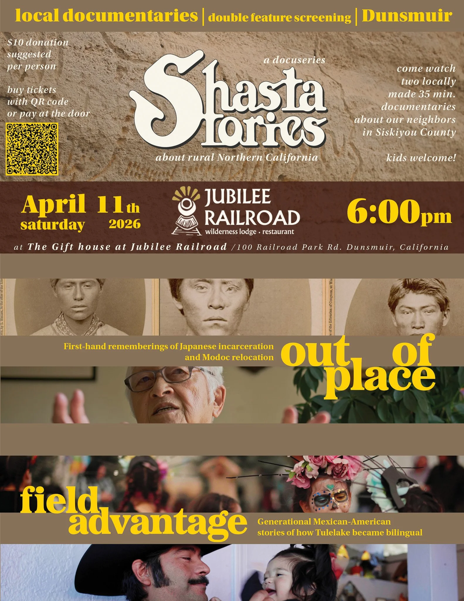 Shasta Stories Film Screening @ The Gift House