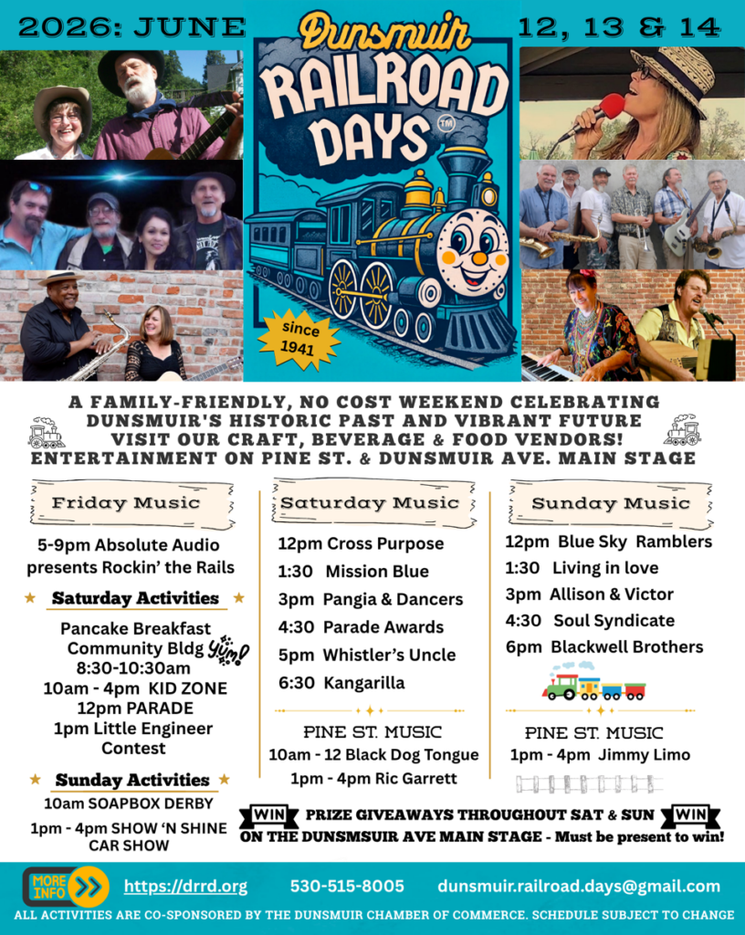 Dunsmuir Railroad Days: “Across The Tracks” audio tour premiere
