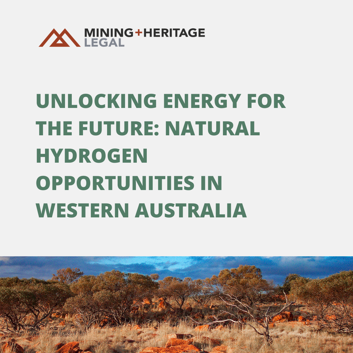 Unlocking Energy for the Future: Natural Hydrogen Opportunities in Western Australia
