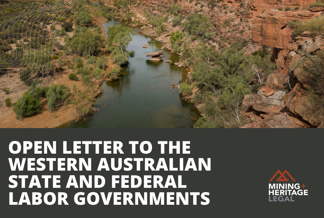 Open Letter to the Western Australian State and Federal Labor Governments