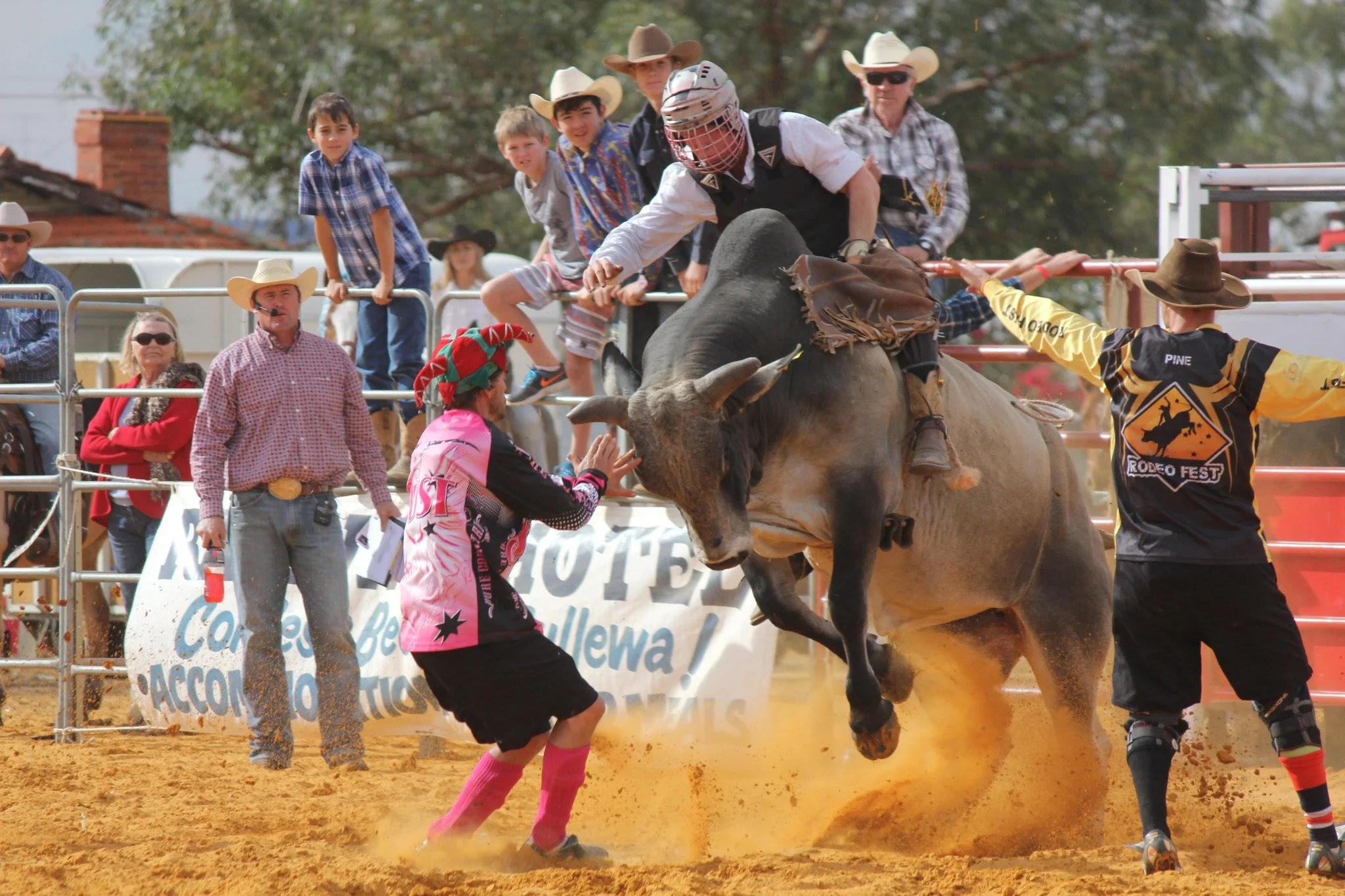 🤠 Throwback to Muster Magic! ✨
Next up in our trip down memory lane &ndash; a moment from 2014, just our third year running the Mullewa Muster &amp; Rodeo! By then, the dust was flying, the crowds were growing, and the energy was electric. Every yea