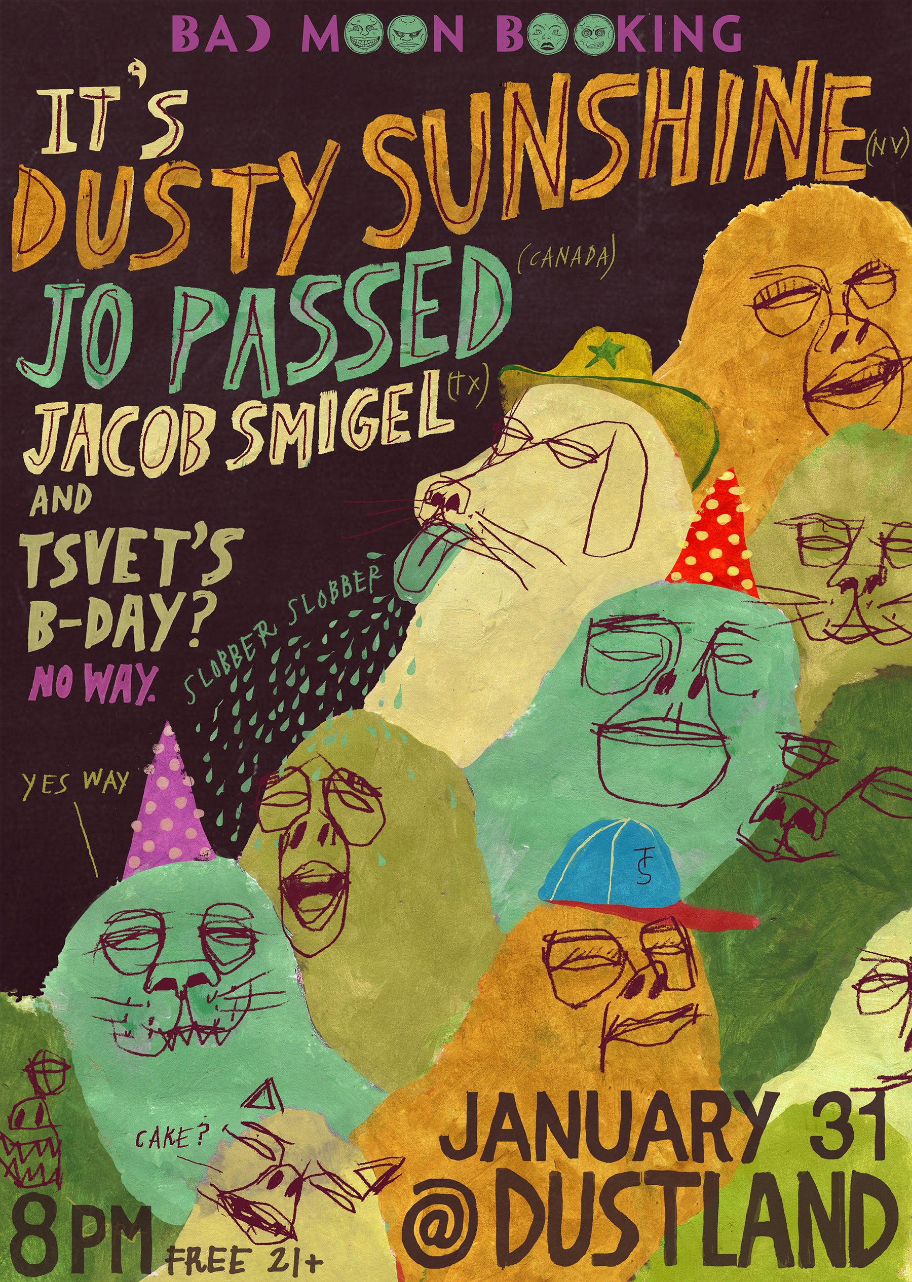 Bad Moon Booking curated Show