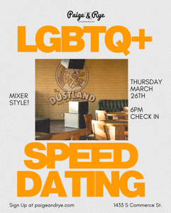 LGBTQ+ Speed Dating