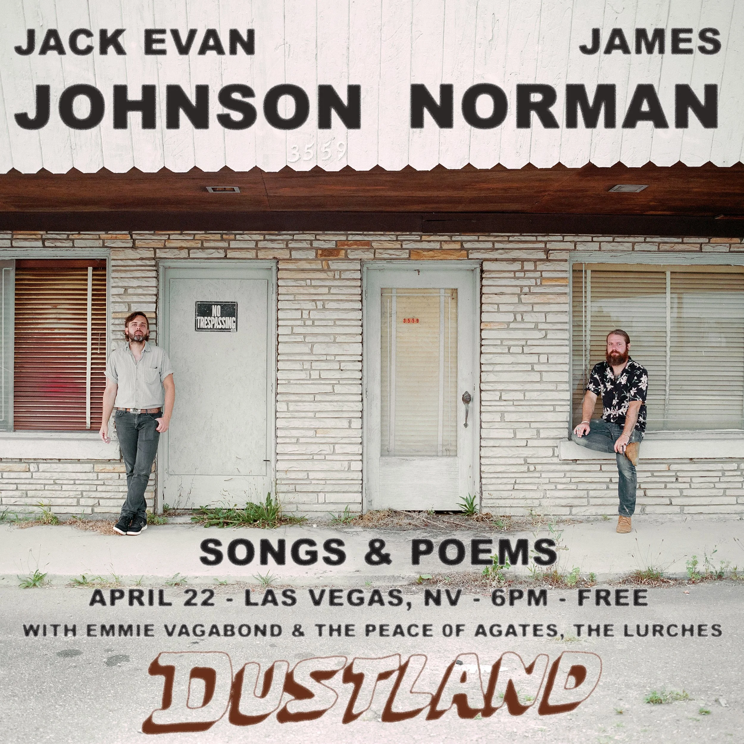 Jack Evan Johnson & James Norman 'Songs & Poems'