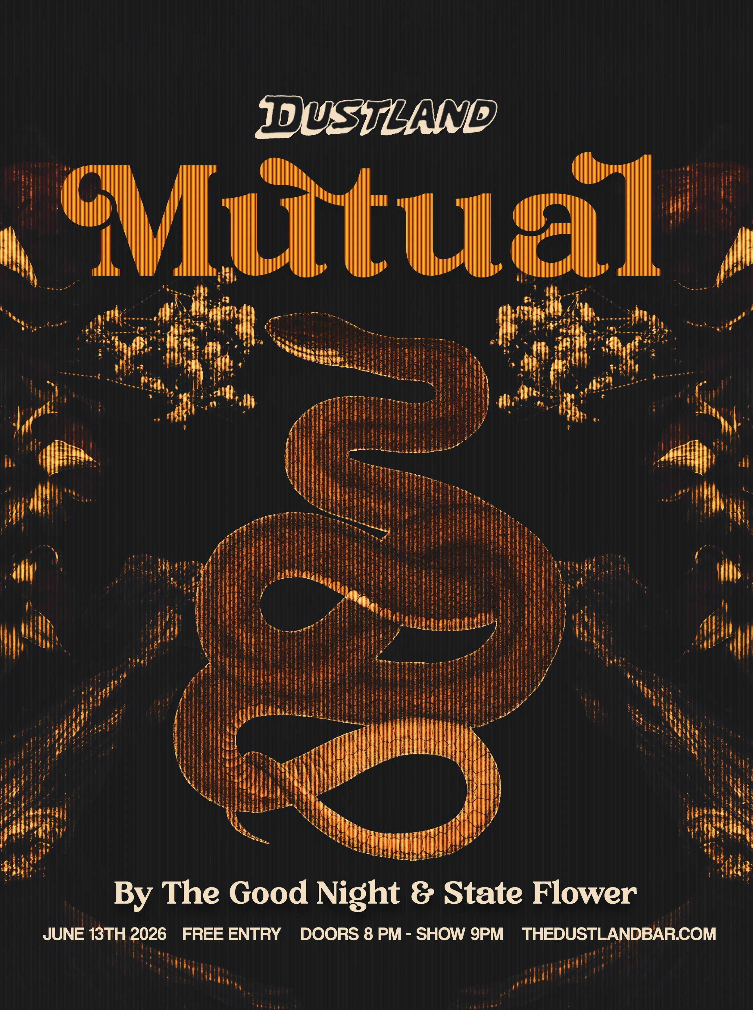 Mutual w/ By The Good Night & State Flower