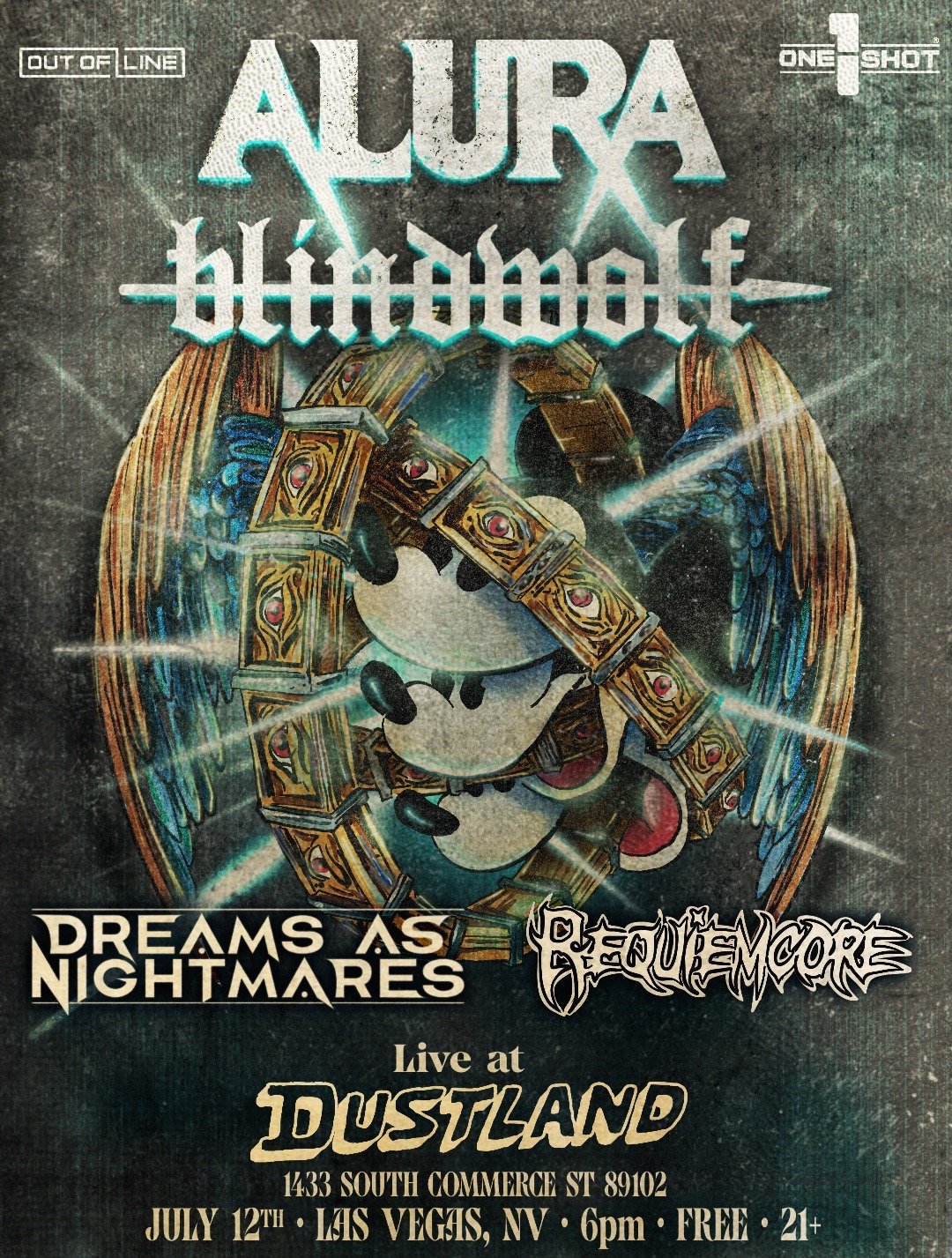Alura, Blindwolf,  Dreams as Nightmares, &amp; RequiemCore