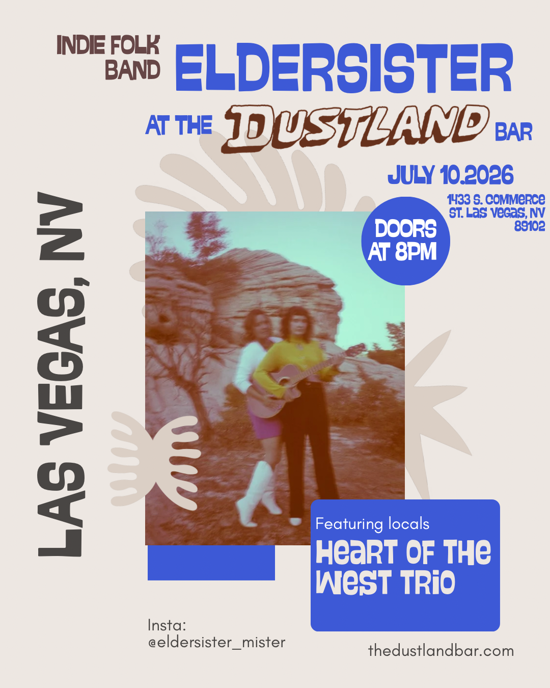 Eldersister w/ Heart of the West Trio