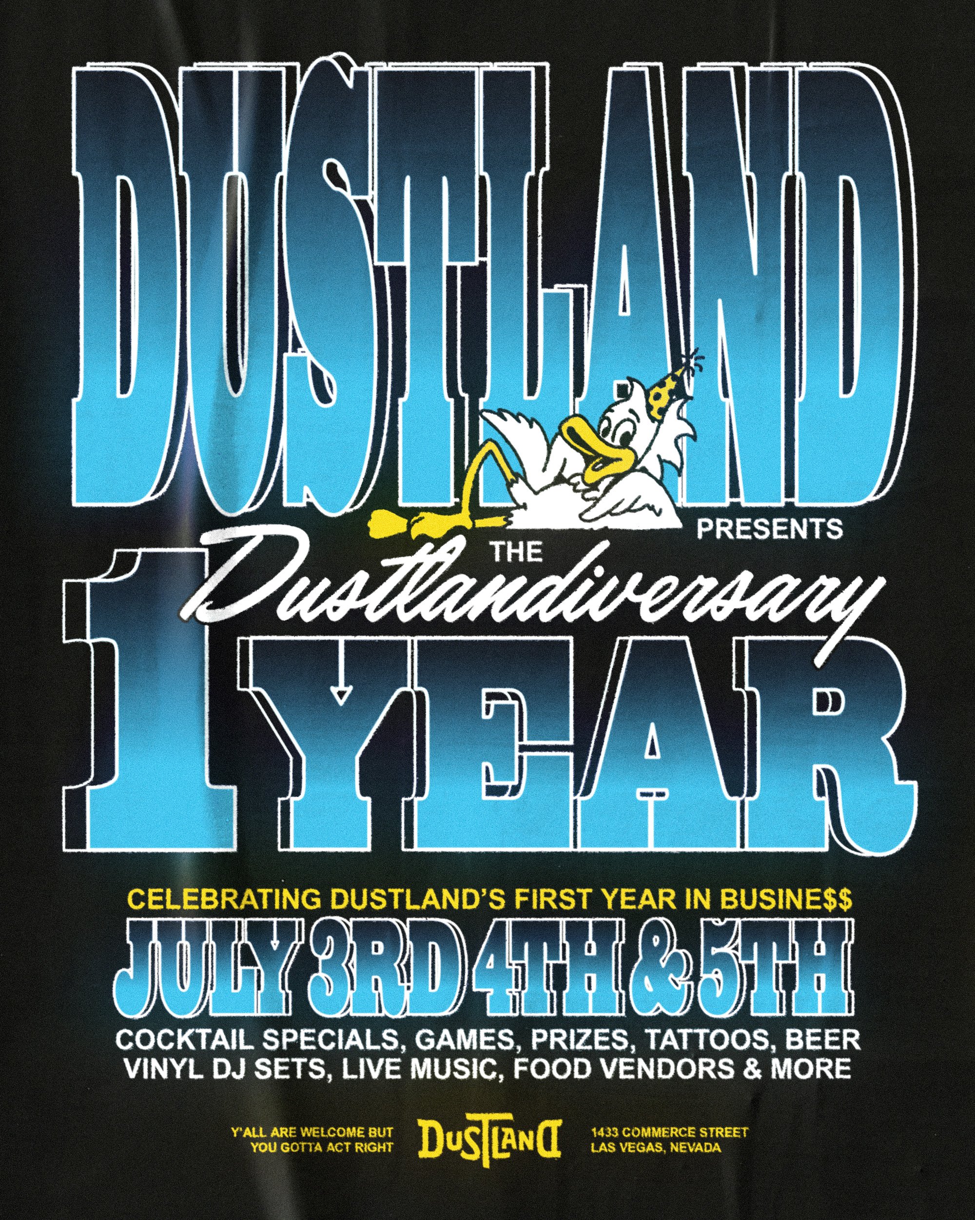 Dustland Presents: The 1 Year Dustlandiversary  