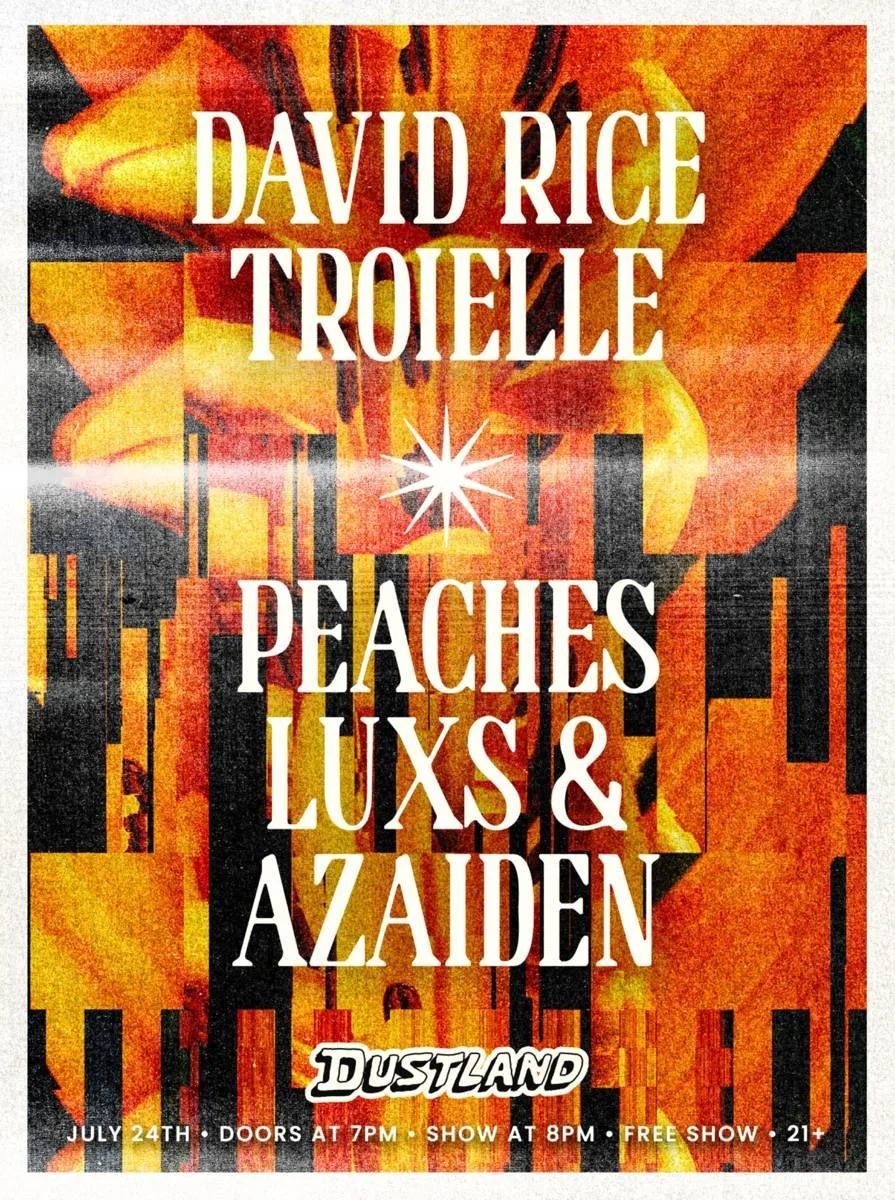 David Rice w/ Troielle, Azaiden, Peaches, & Luxs