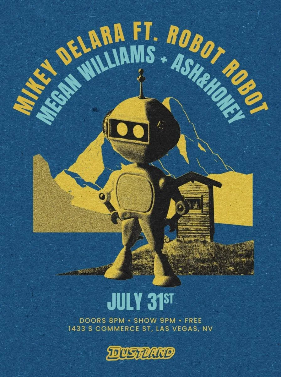 Mikey Delara Ft. Robot Robot w/ Megan Williams &amp; ash&amp;honey