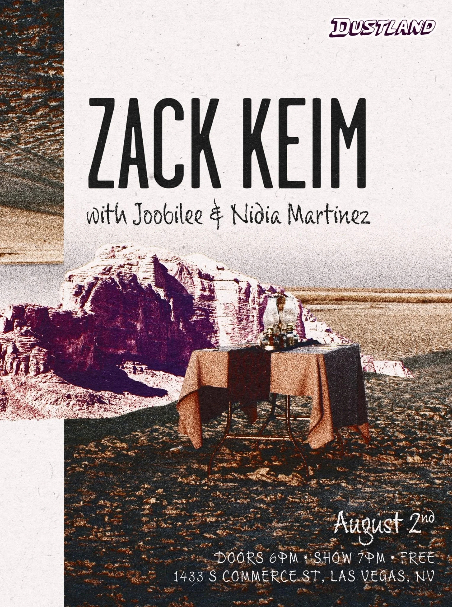 Zack Keim w/ Nidia Martinez & Joobilee