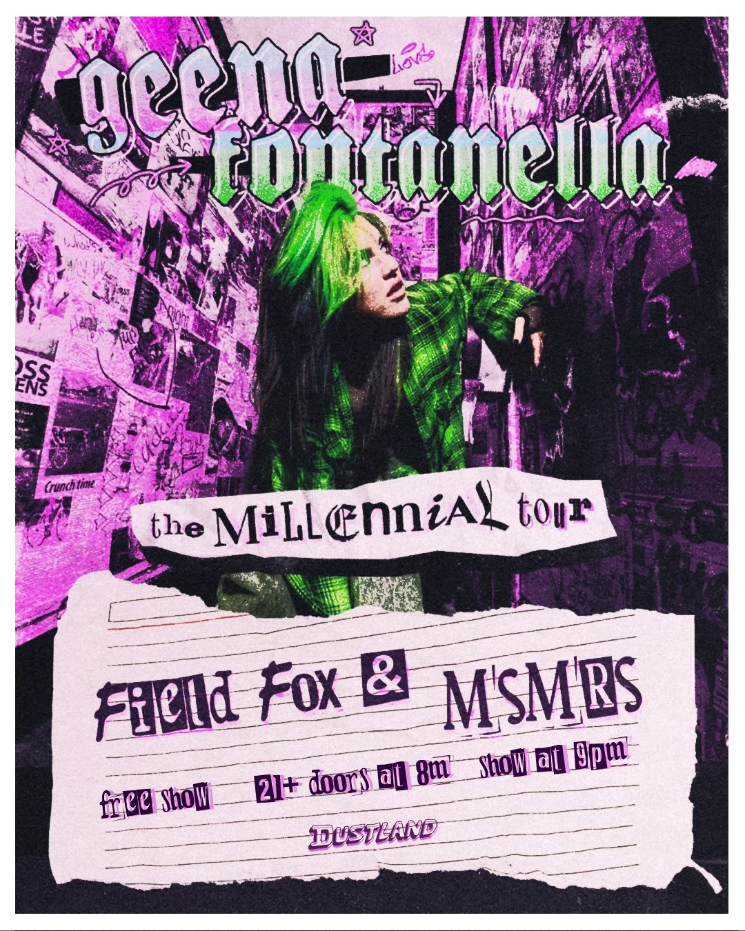Geena Fontanella w/ Field Fox &amp; MSMRS