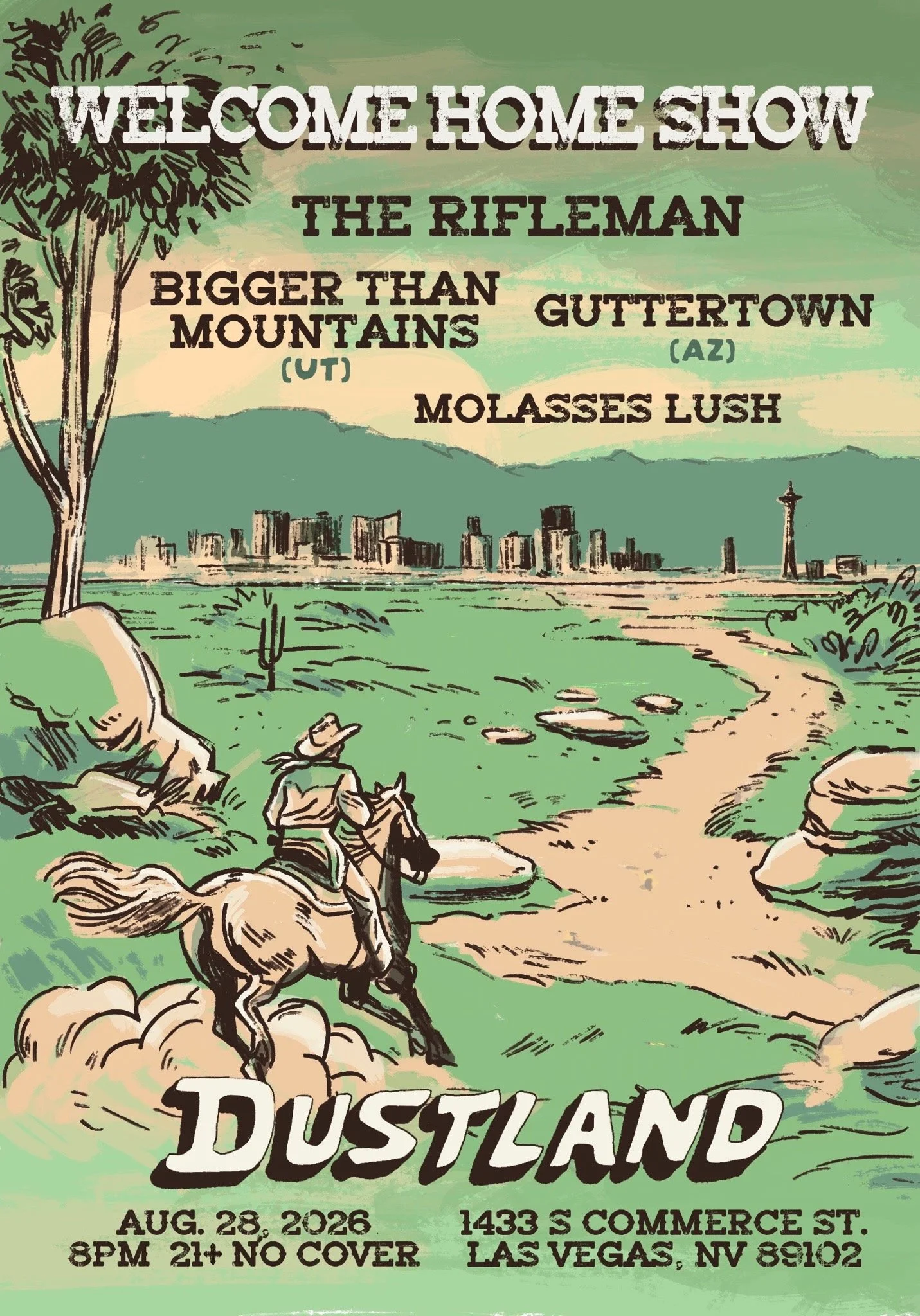 The Rifleman w/ Gutterown &amp; Bigger Than Mountains 