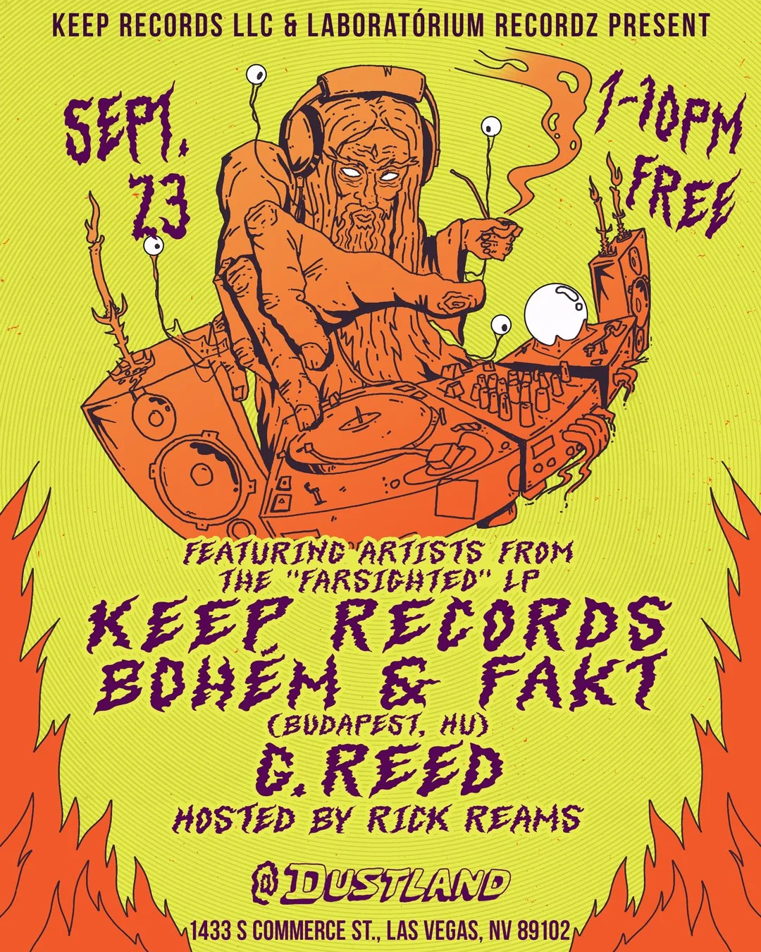 Keep Records: Bohem & Fakt w/ G. Reed