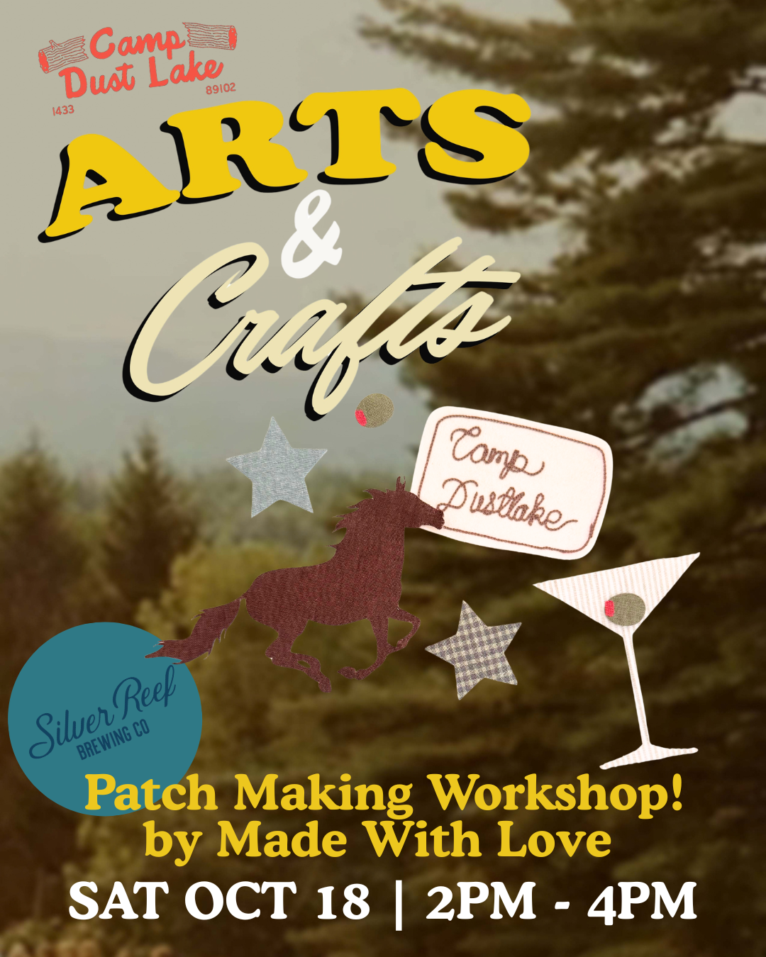 Camp Art + Craft | Patch Making Workshop