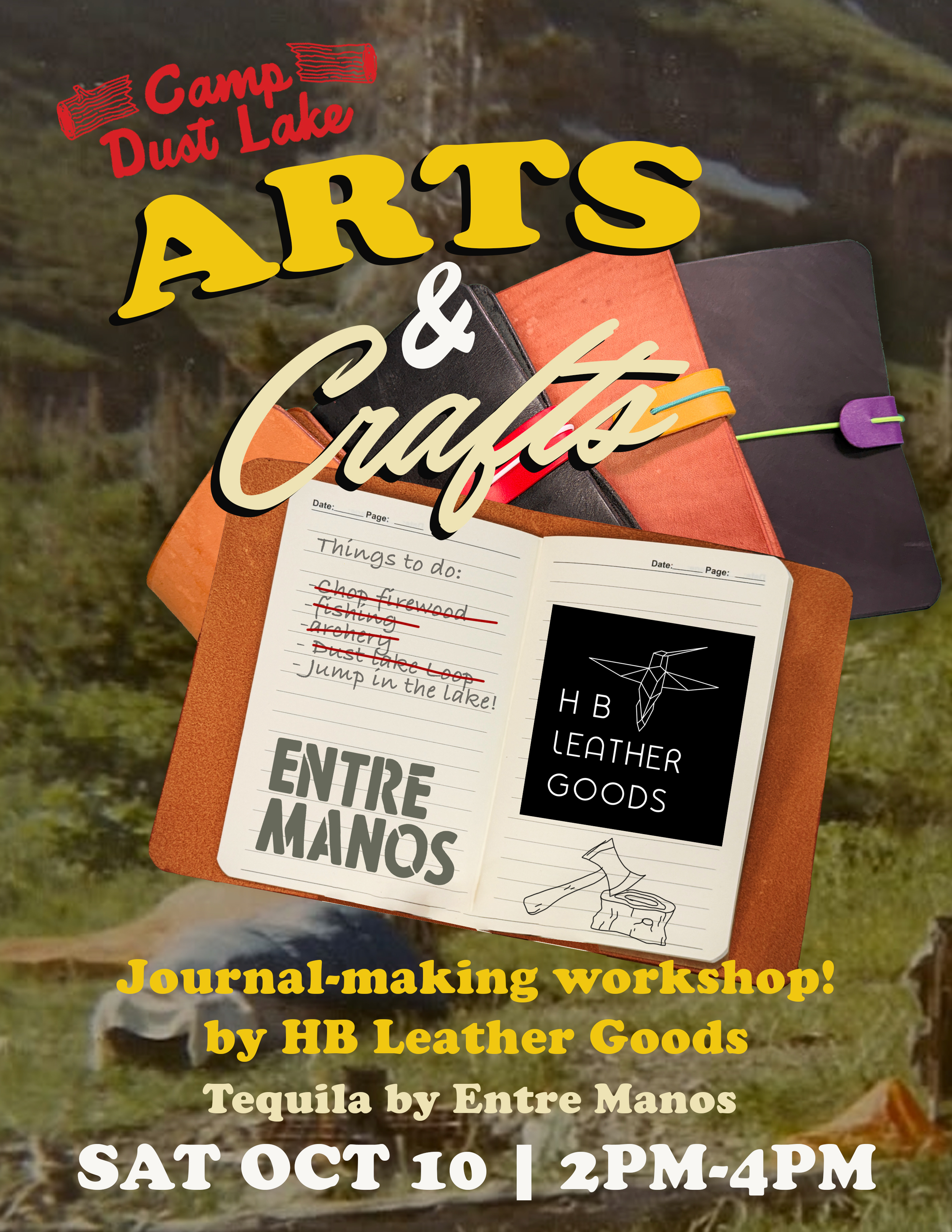 Camp Arts + Crafts | Journal Making 