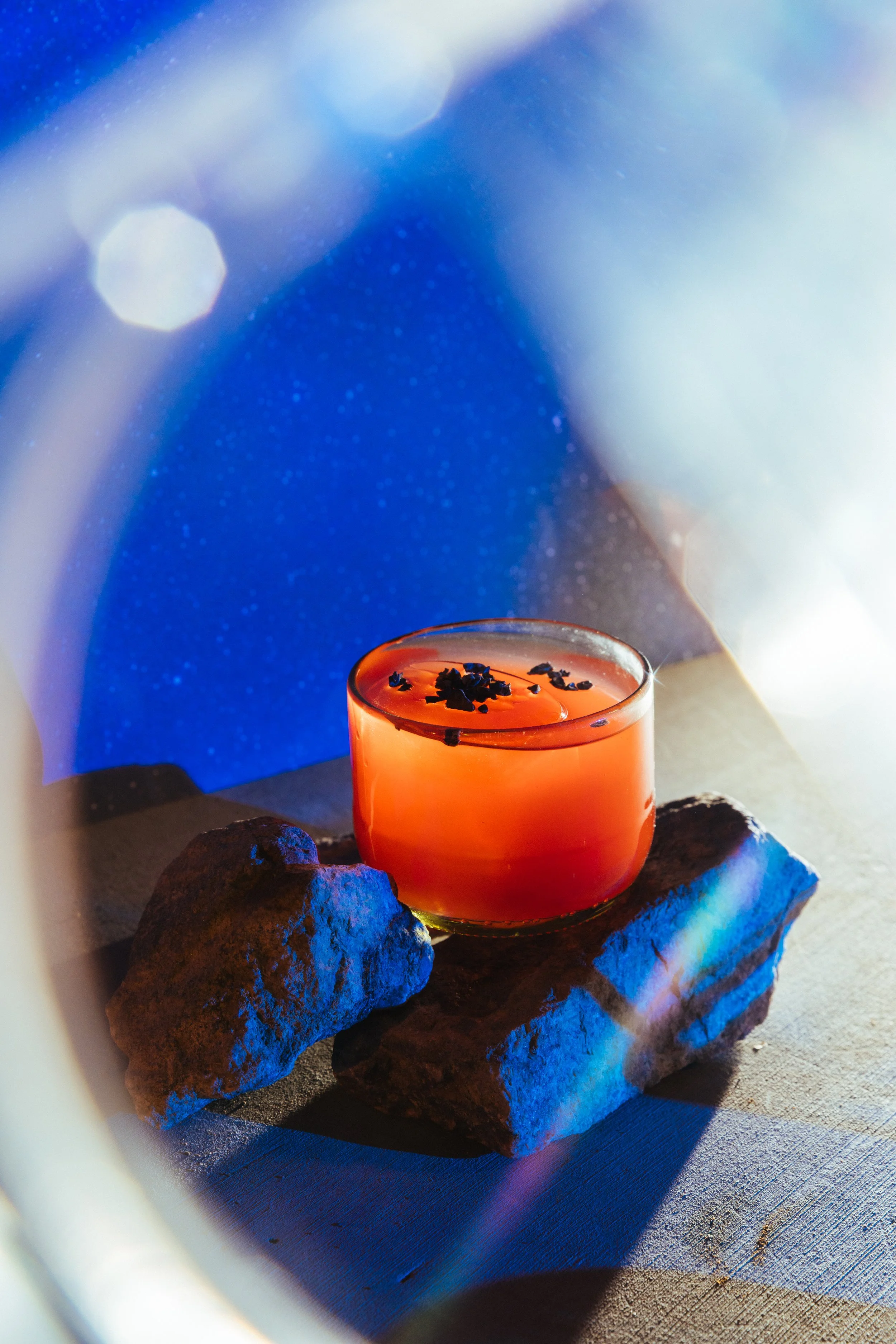 Comet — Brown butter miso-washed bourbon, Amaro Montenegro, Select Aperitivo, lemon and chocolate bitters.