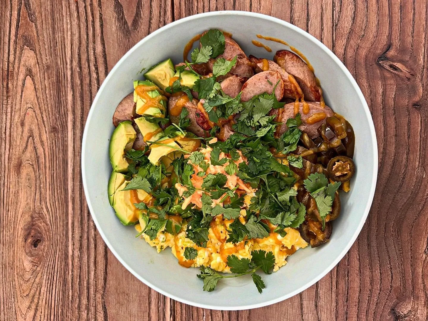 Bowls 4 Life 🥑🍳🌶️

Another day, another bowl&mdash;I&rsquo;ll never get tired of these. Made this one for me, but I&rsquo;d 100% whip it up for a postpartum mama too. This one is breakfast-y, but honestly this would be good any time of day. 

✨ Wh