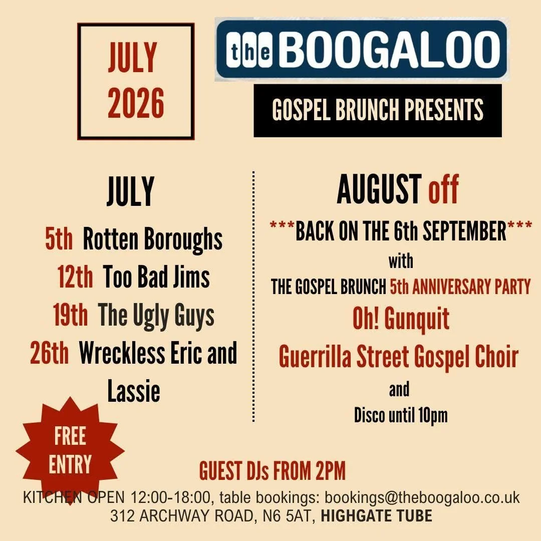 The Boogaloo w/ Wreckless Eric and Amy Rigby