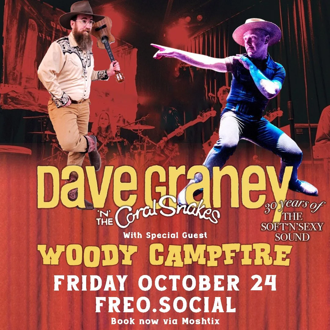 Opening for Dave Graney ‘n’ the Coral Snakes