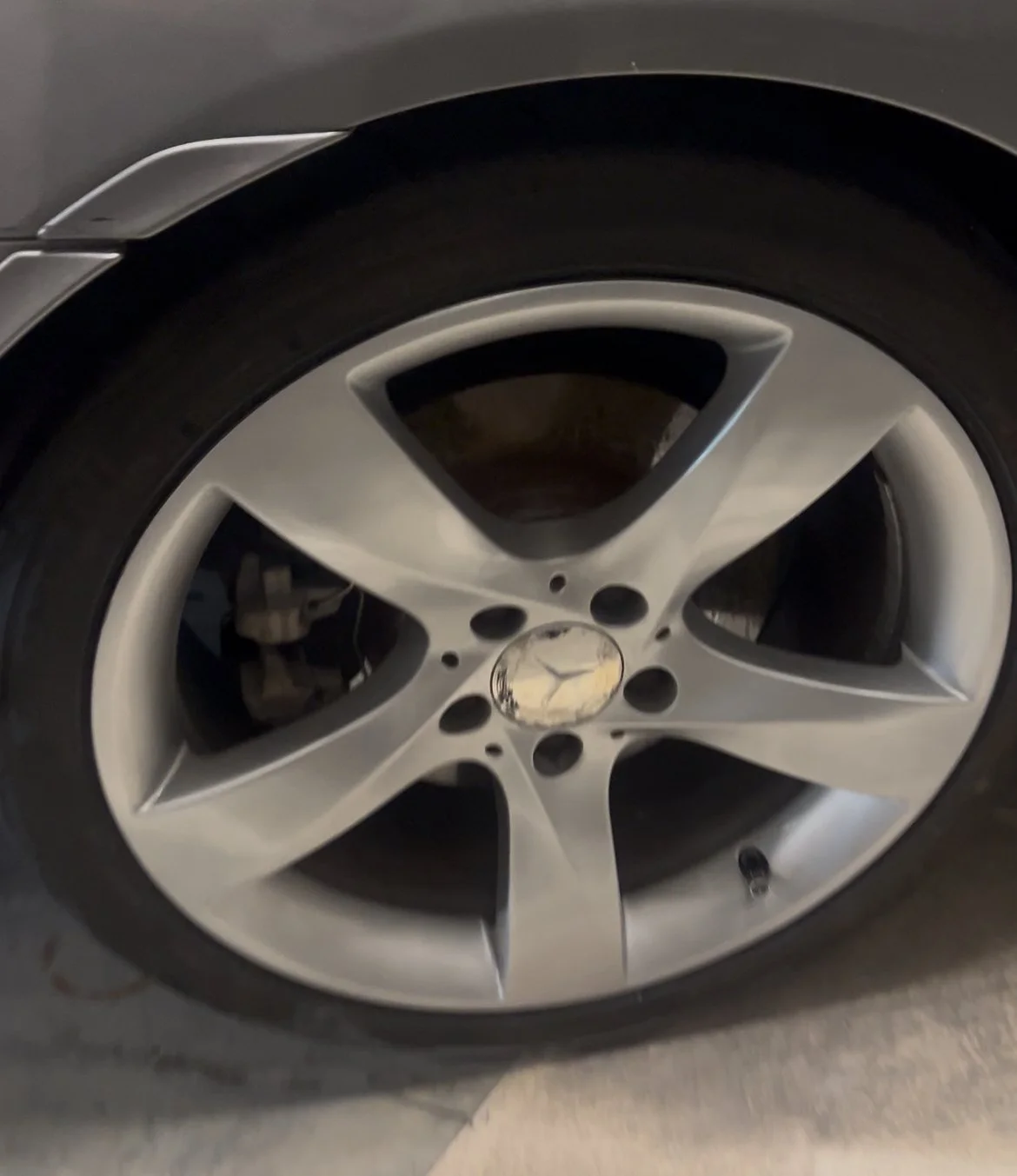 Mercedes gutter rash repair Gold Coast