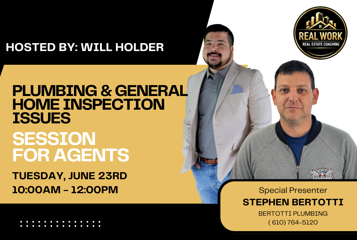 Plumbing &amp; General Home Inspection Issues