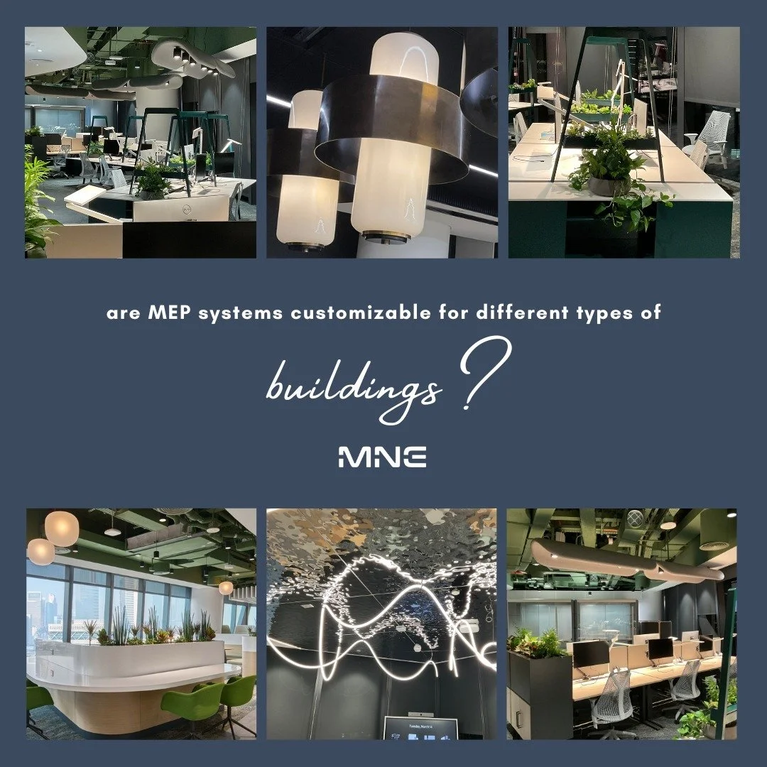 Yes, our MEP (mechanical, electrical, plumbing) systems can be tailored to meet the specific needs and requirements of various types of buildings, including residential, commercial, industrial, and institutional structures.
For enquiries:
📞 +971 (
