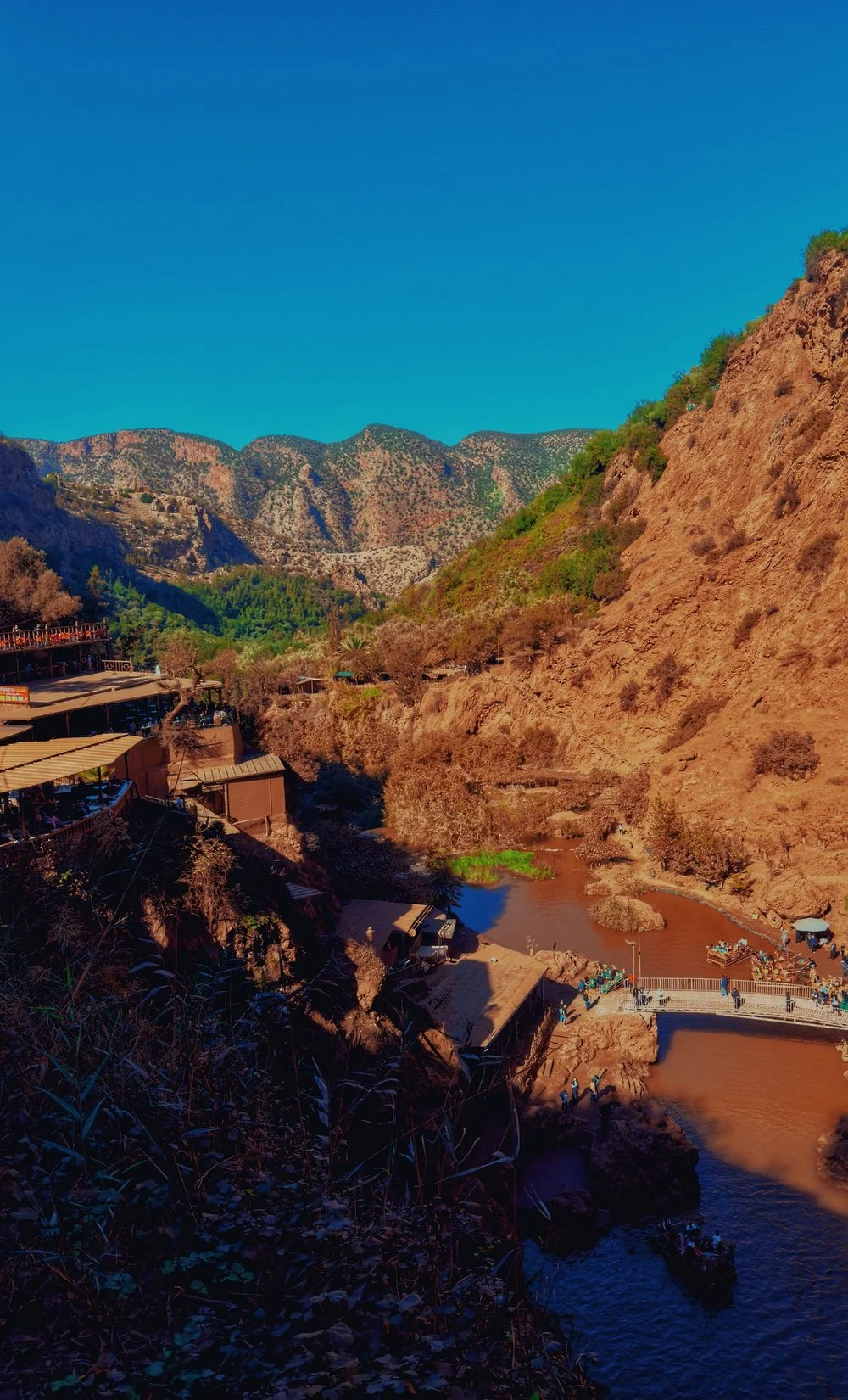 Ouzoud Waterfalls Valley
