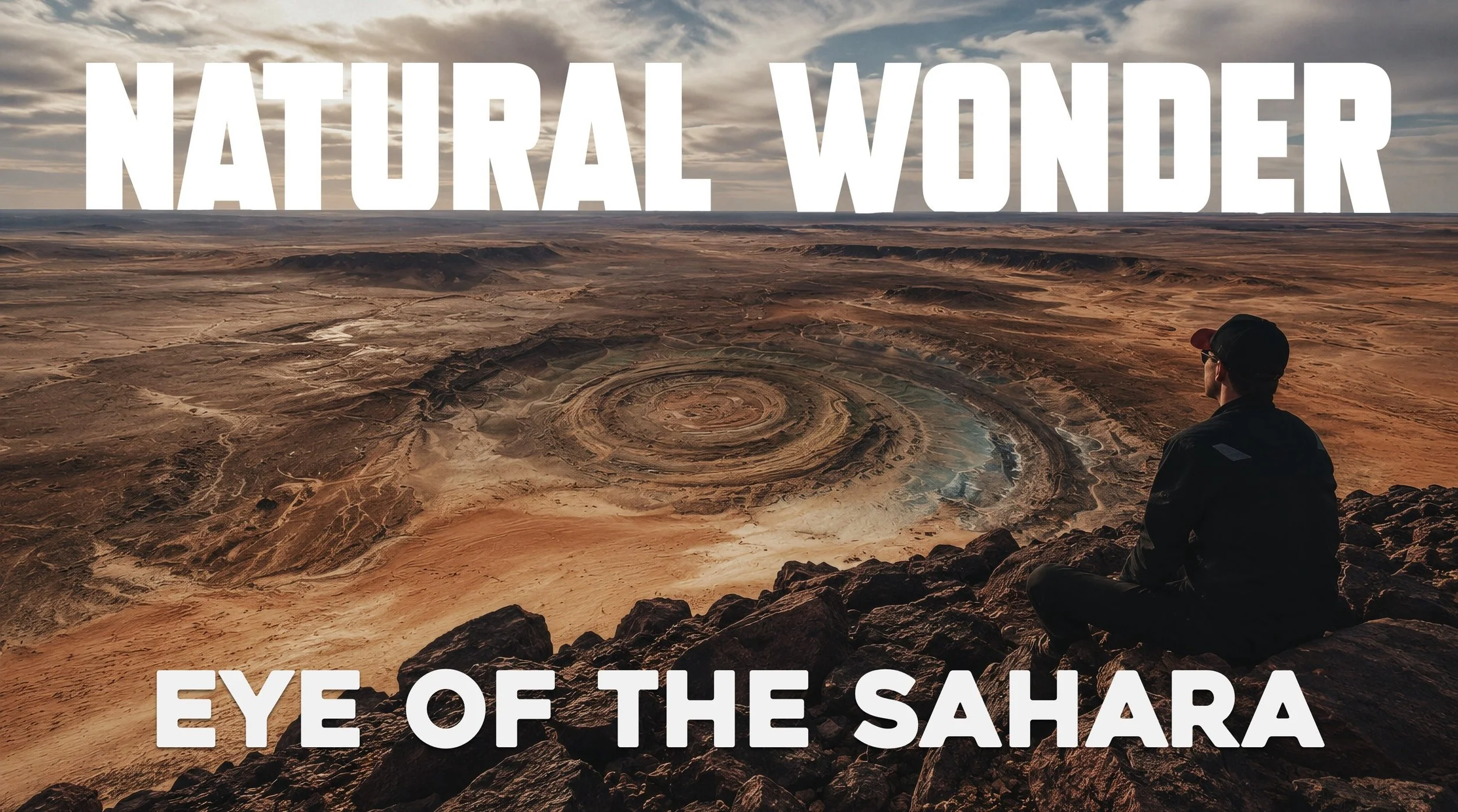 One of the Greatest Natural Wonders | Eye of the Sahara 🇲🇷