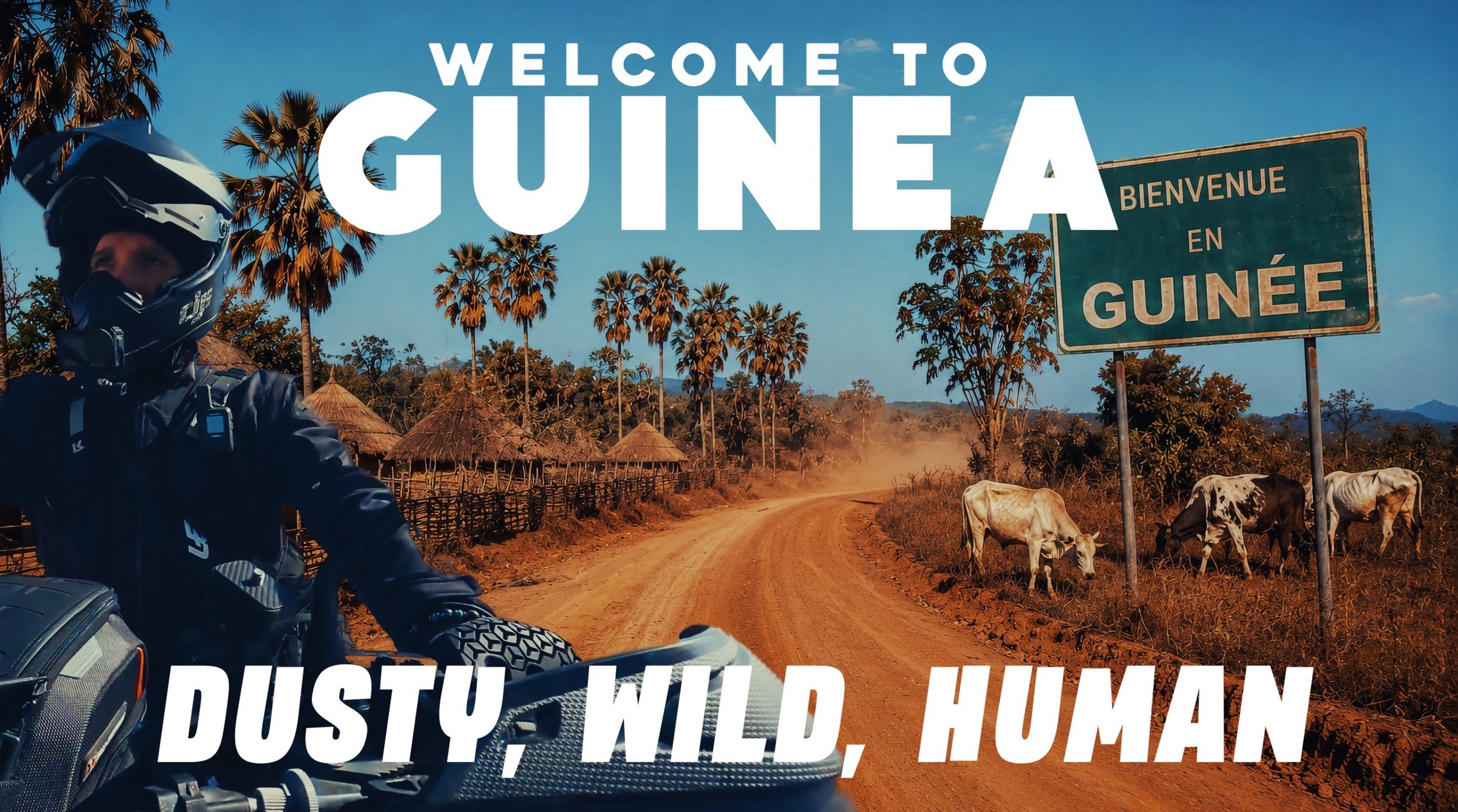 Burning Hills and Extreme Roads - My Ride to Guinea 🇬🇳