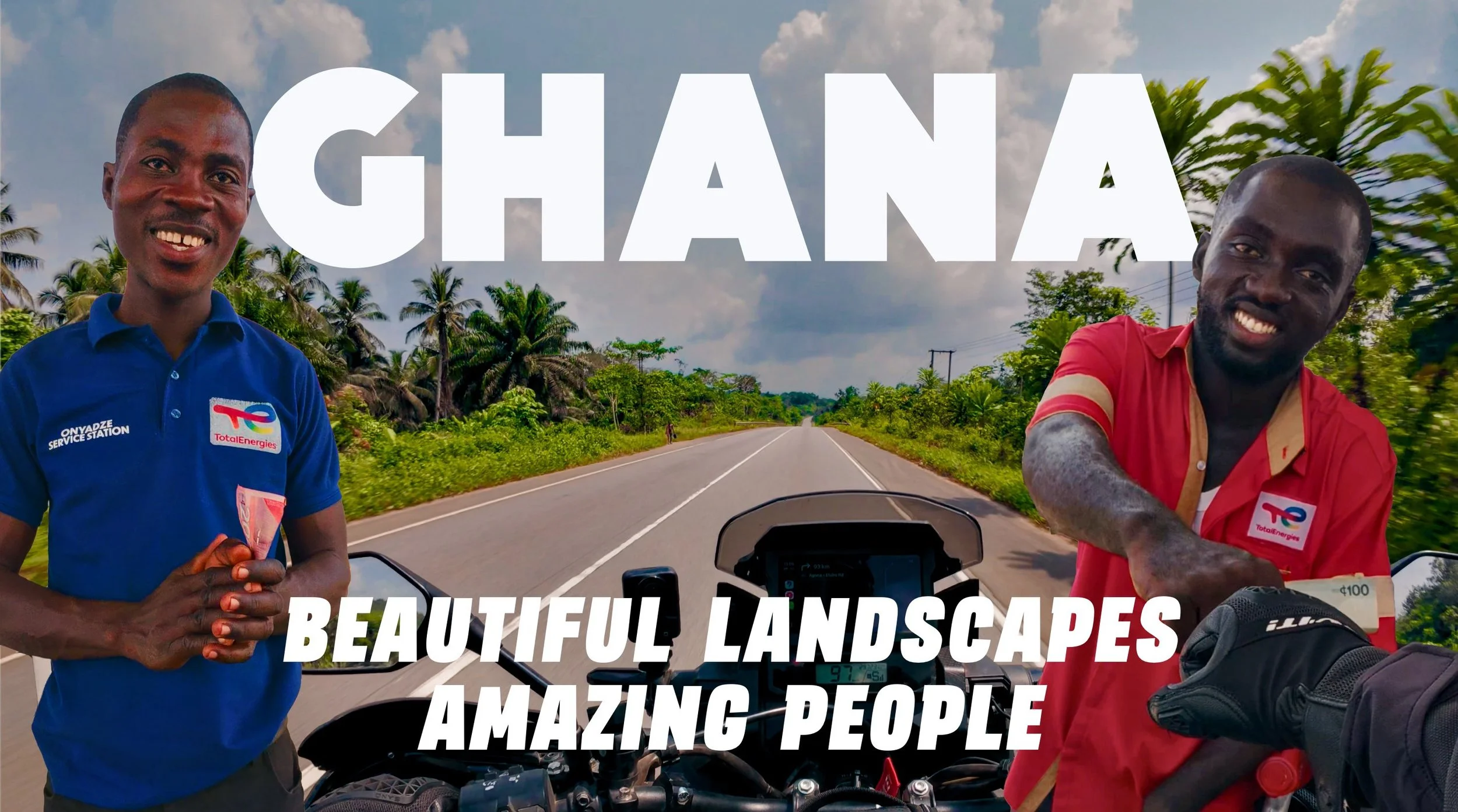 Crossing Into Ghana Was Incredible 🇬🇭 Roads, People, Accra Madness