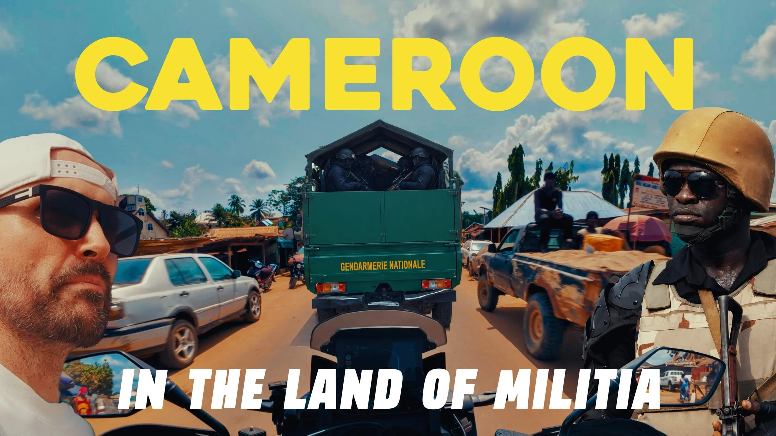 Riding Through Cameroon 🇨🇲 Under Military Escort &amp; My Escape from It
