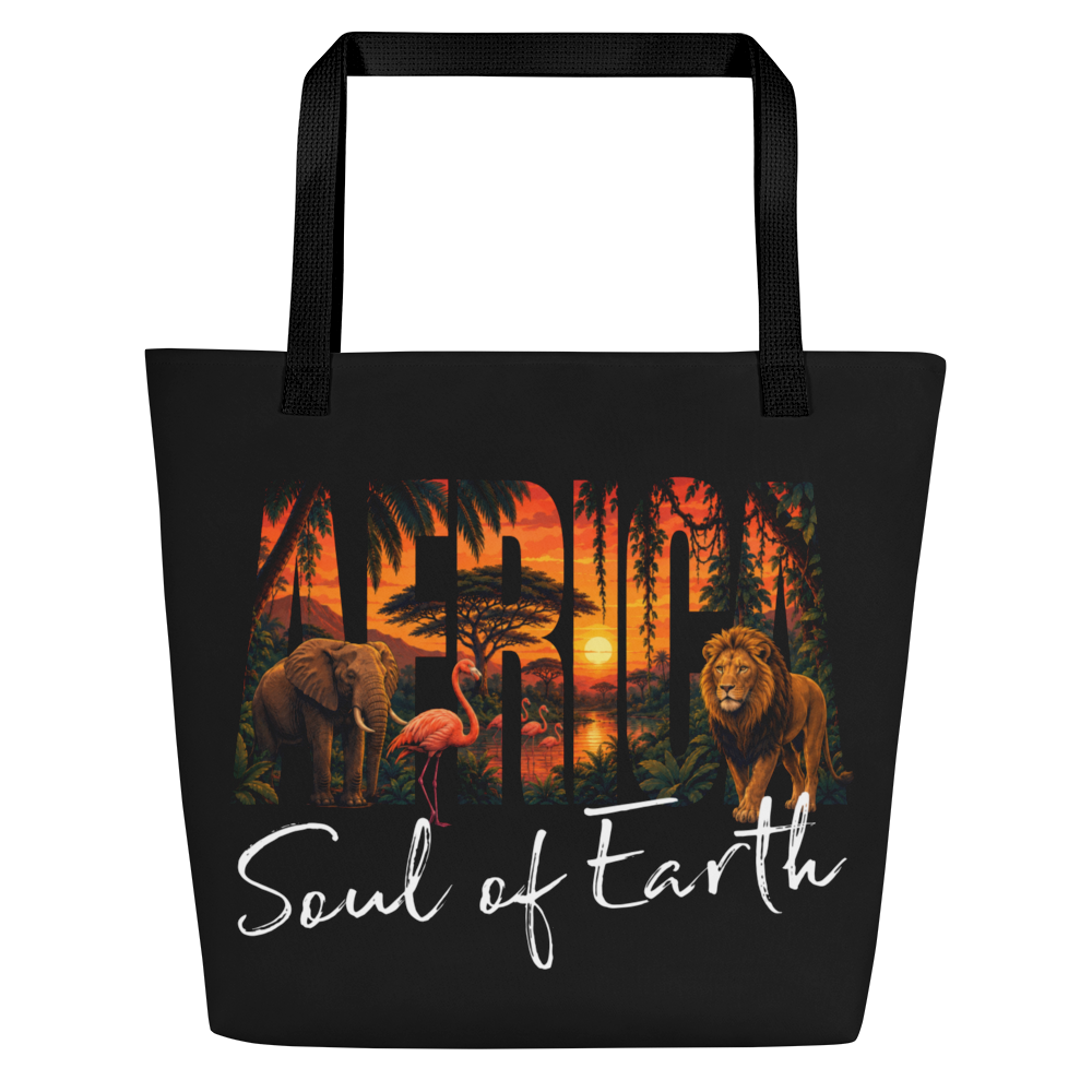 Large Tote Bag - Black
