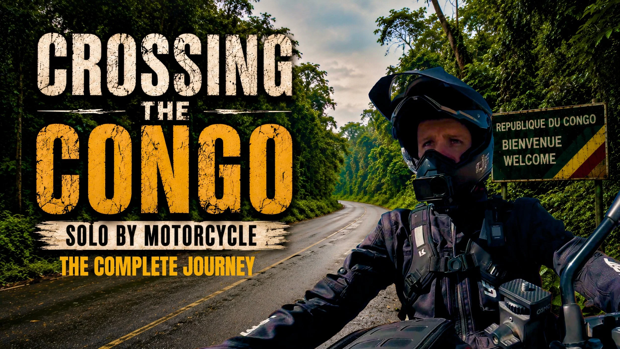 Crossing the Congo 🇨🇬 Solo by Motorcycle — The Complete Journey