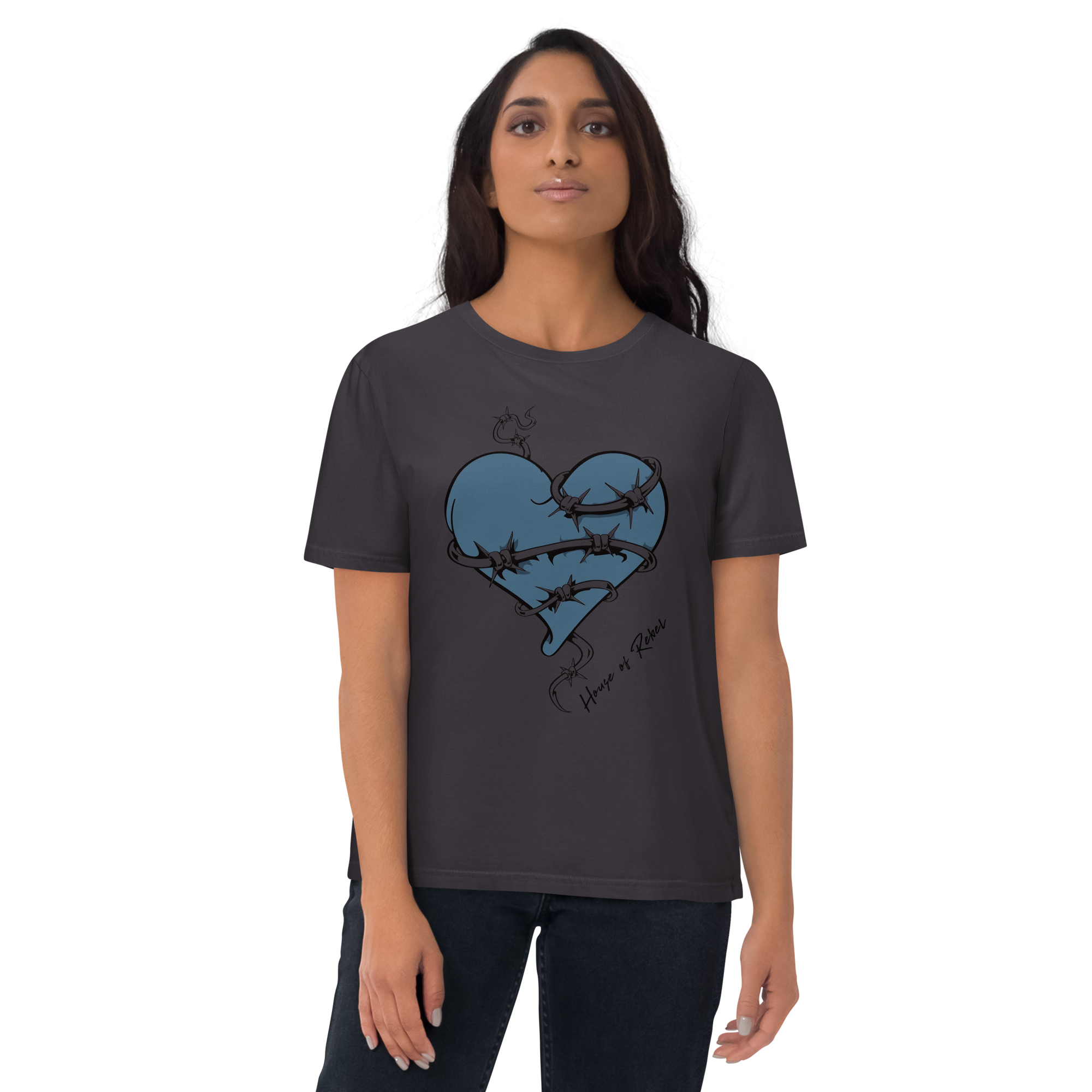 Unisex Organic Cotton Tee | Rebel Heart