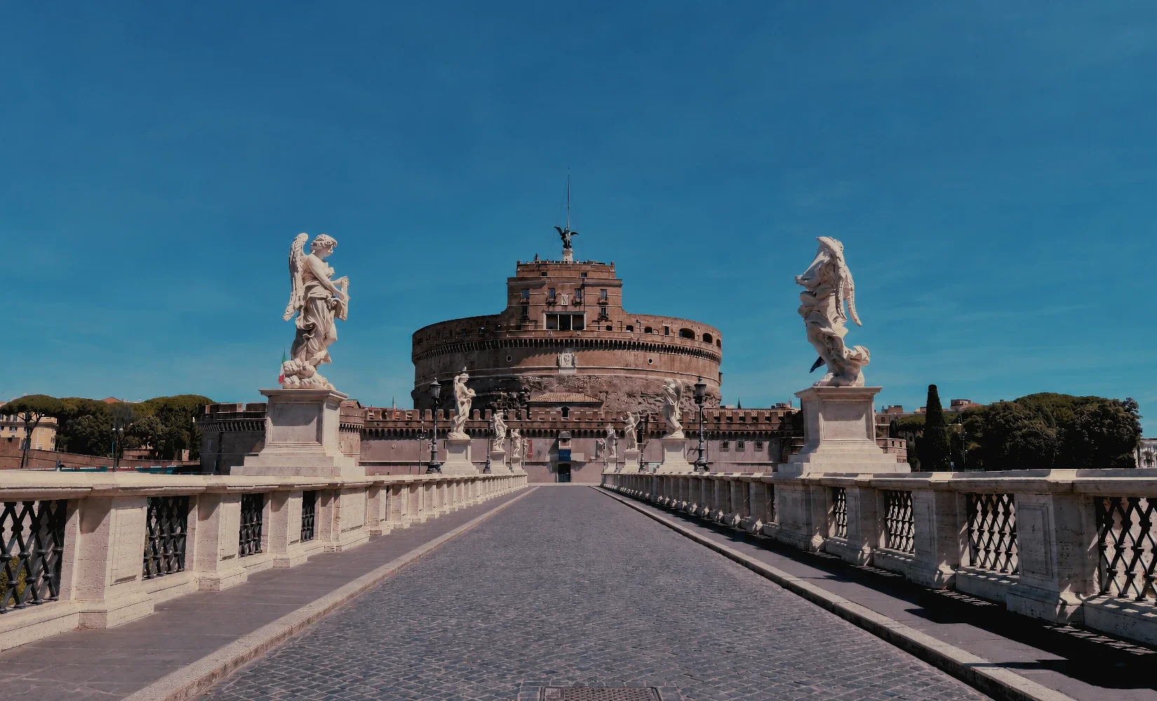 Castel Sant'Angelo also known as the Mausoleum of Hadrian, Rome