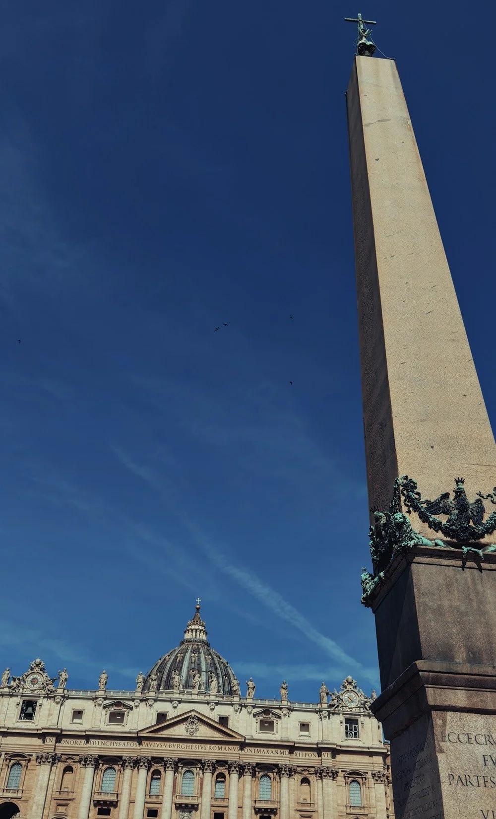 St. Peter's Basilica and Obelisk, Vatican