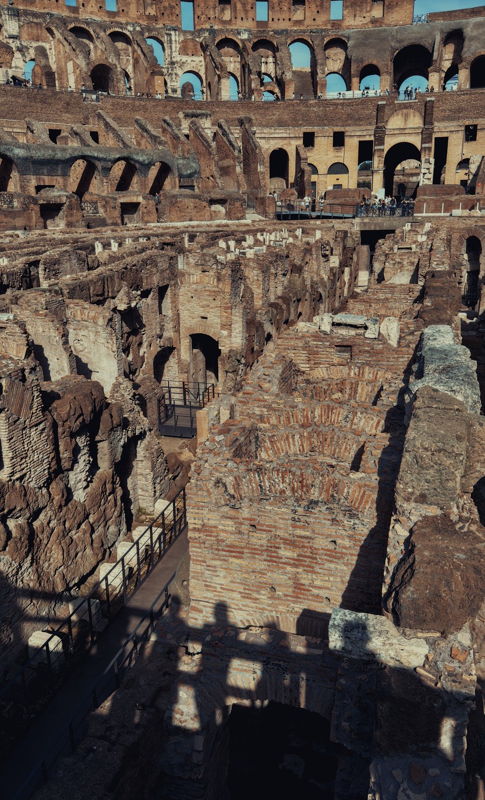 Underground at the Colosseum, Rome
