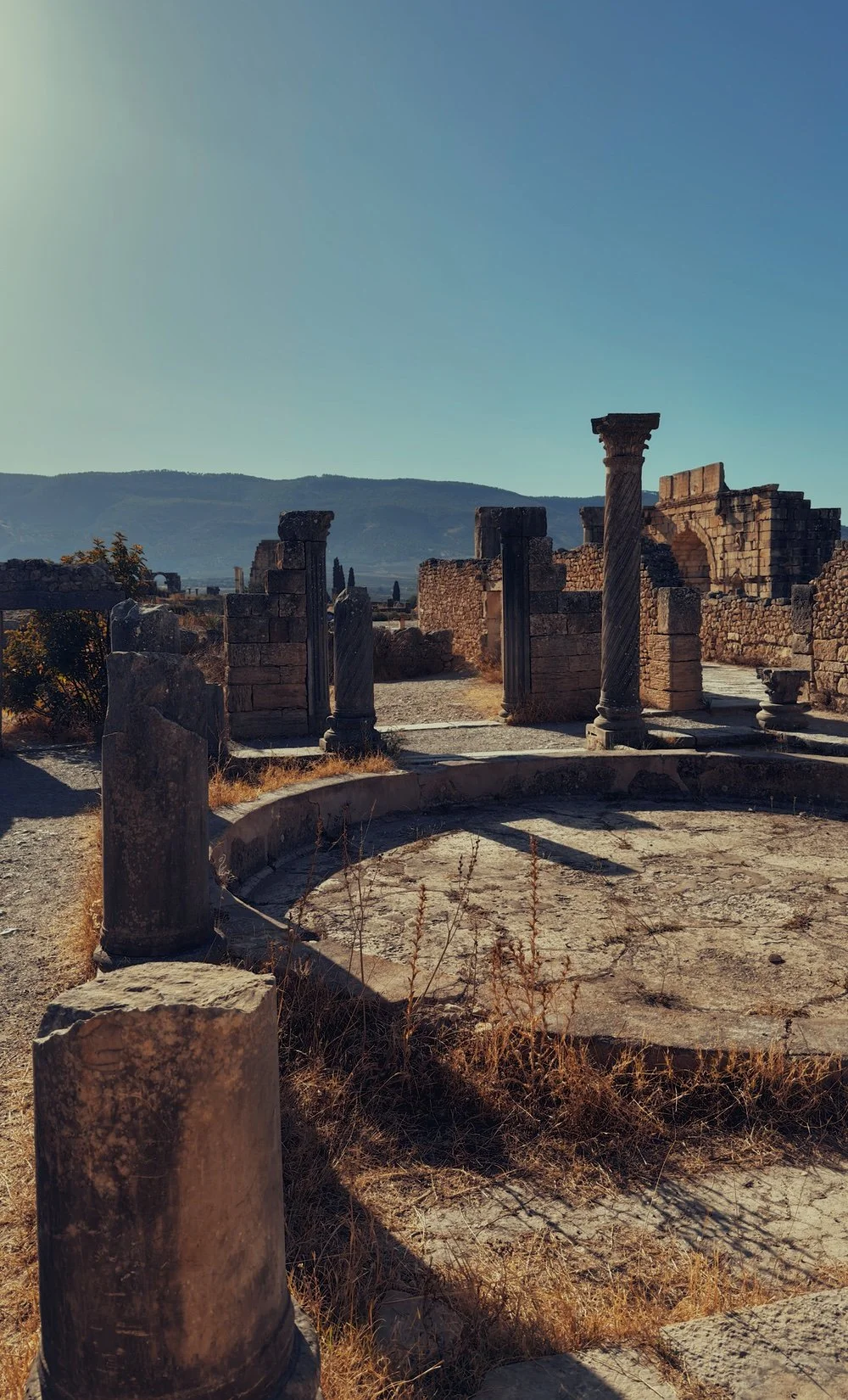 Berber-Roman Ruins at Volubilis