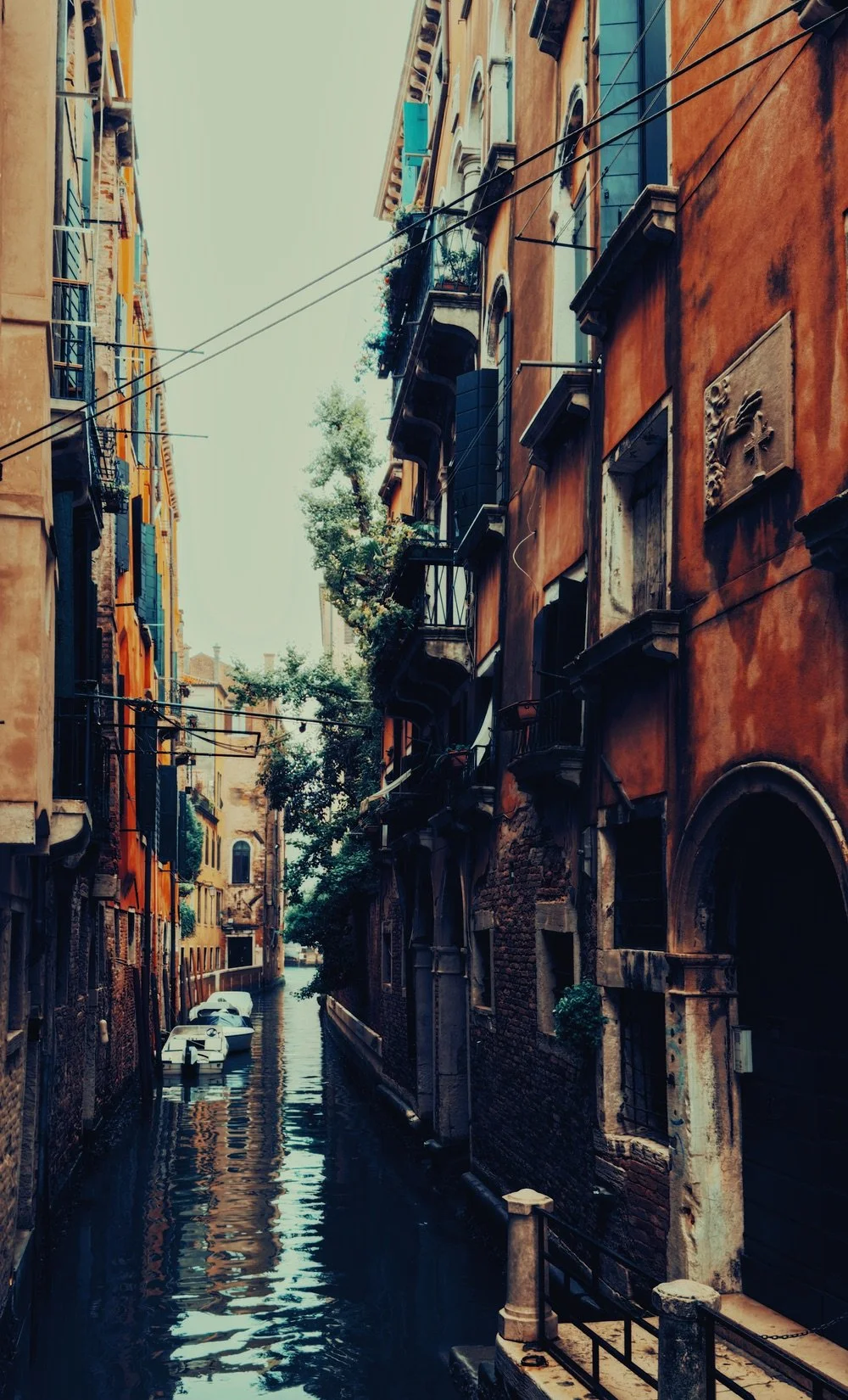 One of the canals in Venice